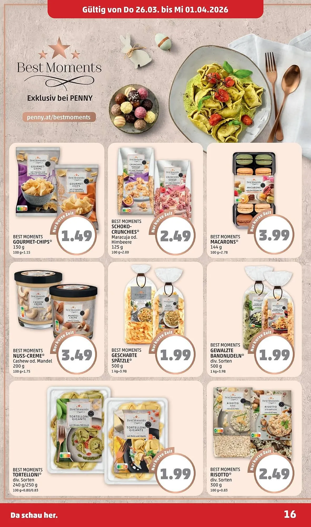 PENNY Flugblatt von 26. März bis 1. April 2026 - Flugblätt seite  16