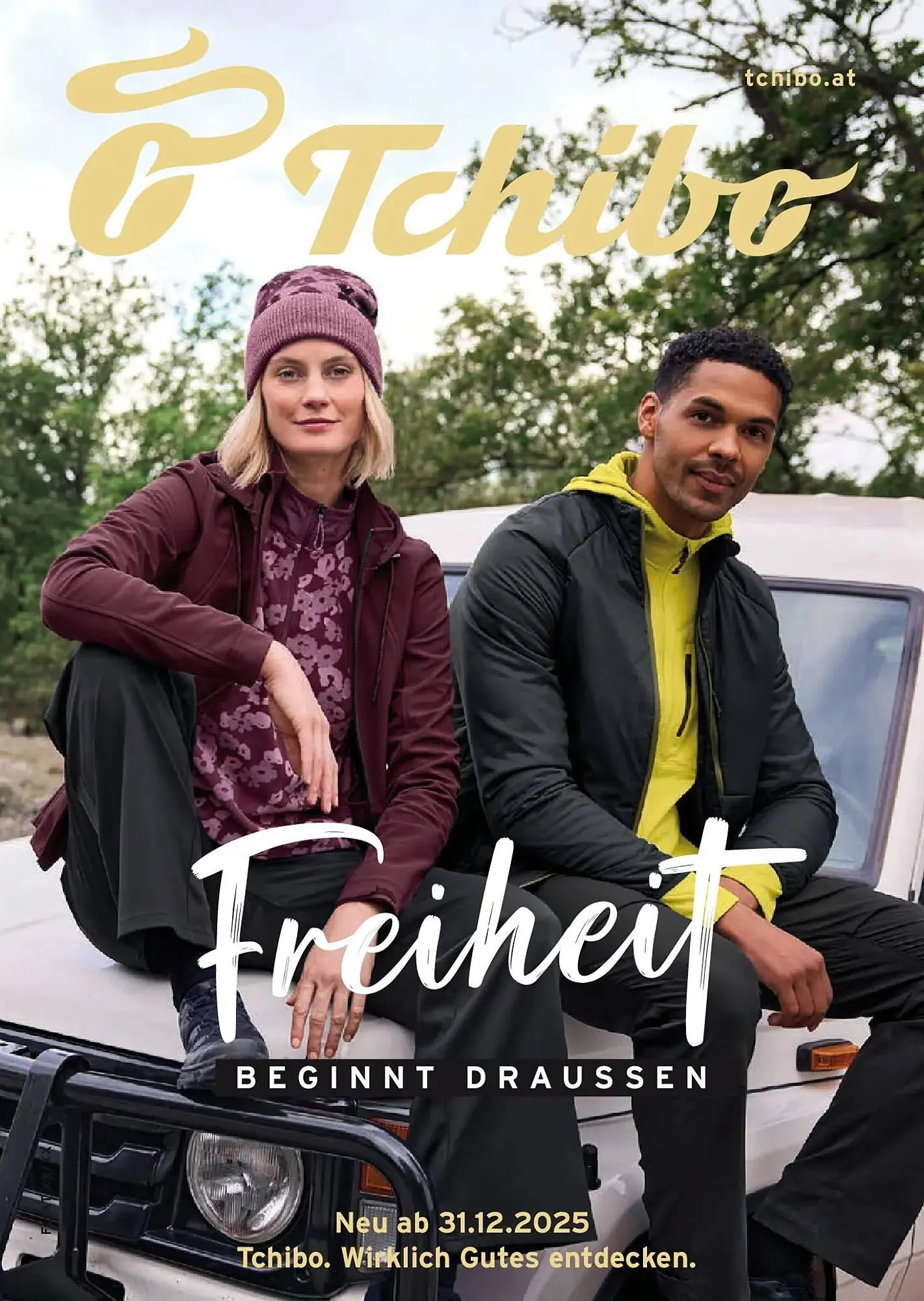 Tchibo Eduscho Flugblatt von 25. Dezember bis 7. Jänner 2026 - Flugblätt seite  1