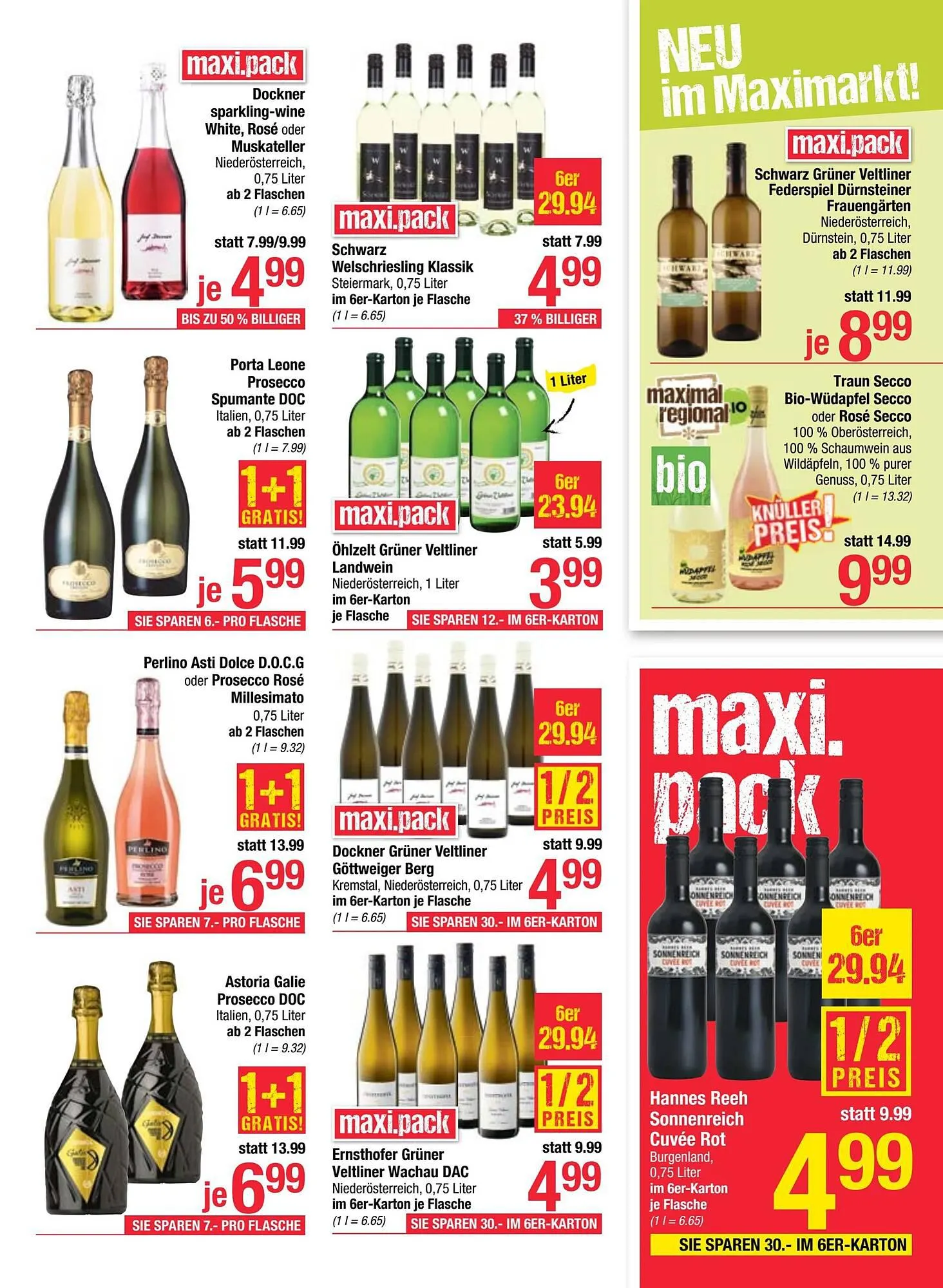 Maximarkt Flugblatt von 1. Oktober bis 7. Oktober 2023 - Flugblätt seite 11