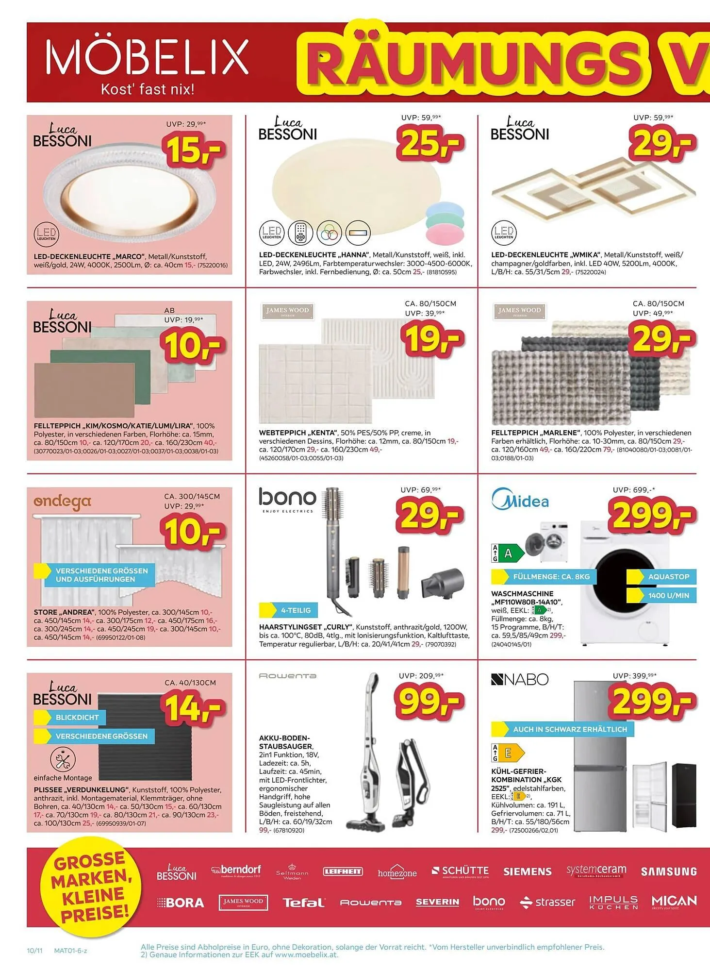 Möbelix Prospekt von 5. Jänner bis 13. Jänner 2026 - Flugblätt seite  10