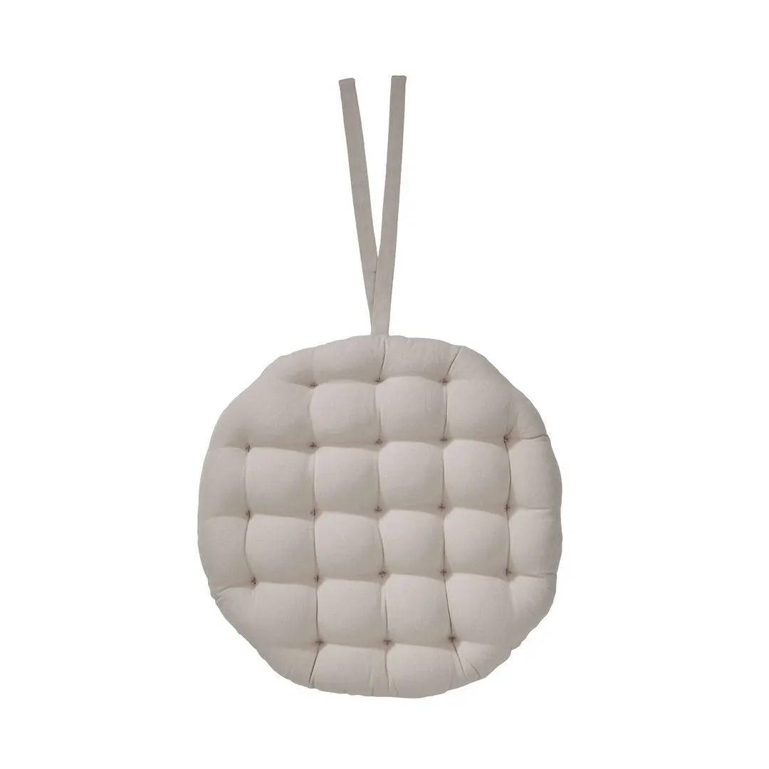 Stuhlkissen mit Bändchen Ø39cm