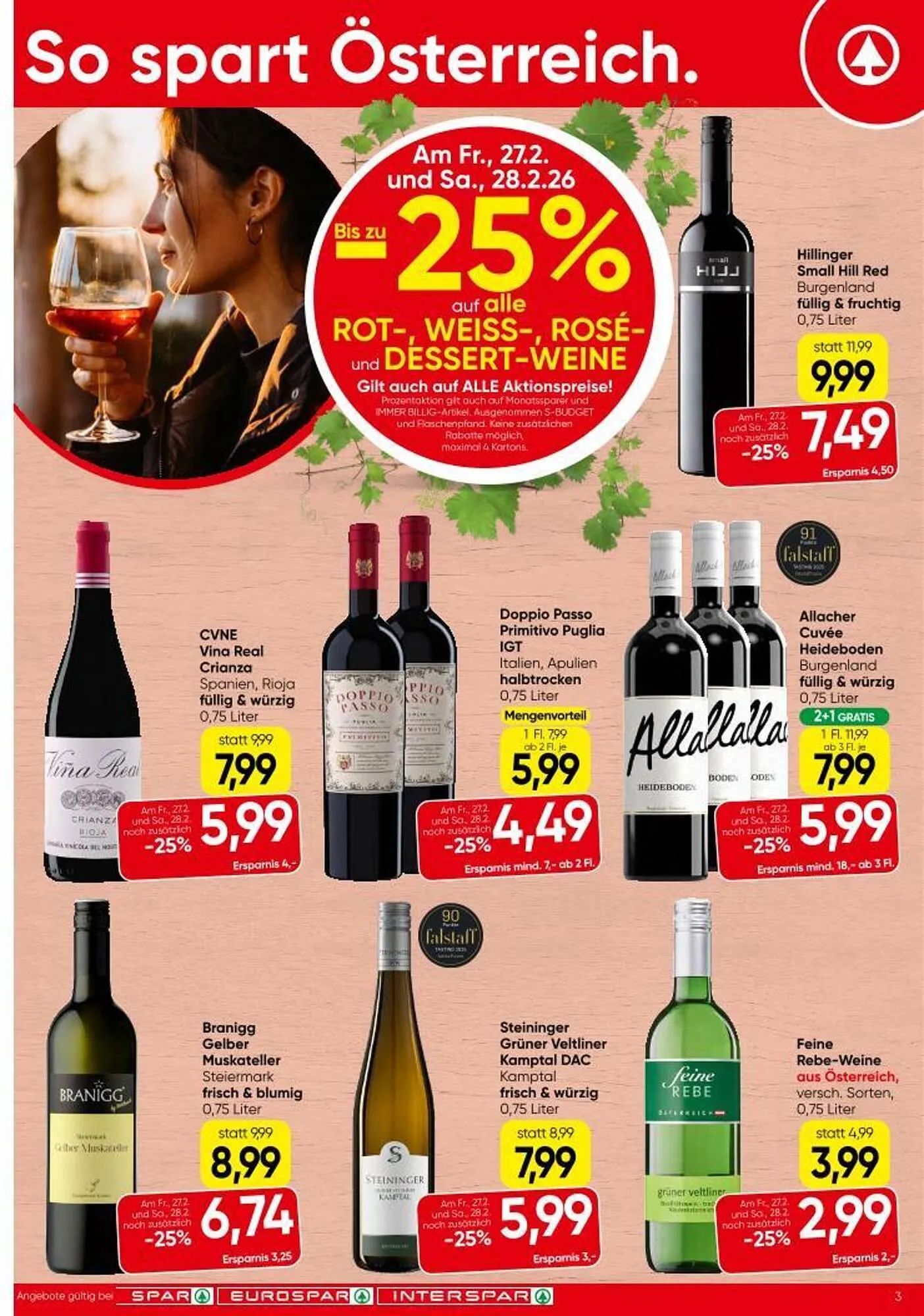 Eurospar Flugblatt von 26. Februar bis 11. März 2026 - Flugblätt seite  3