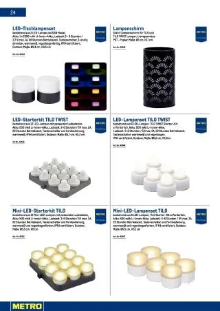 METRO Flugblatt Non-Food - Gast & Garten von 23. Jänner bis 30. Juni 2026 - Flugblätt seite 24