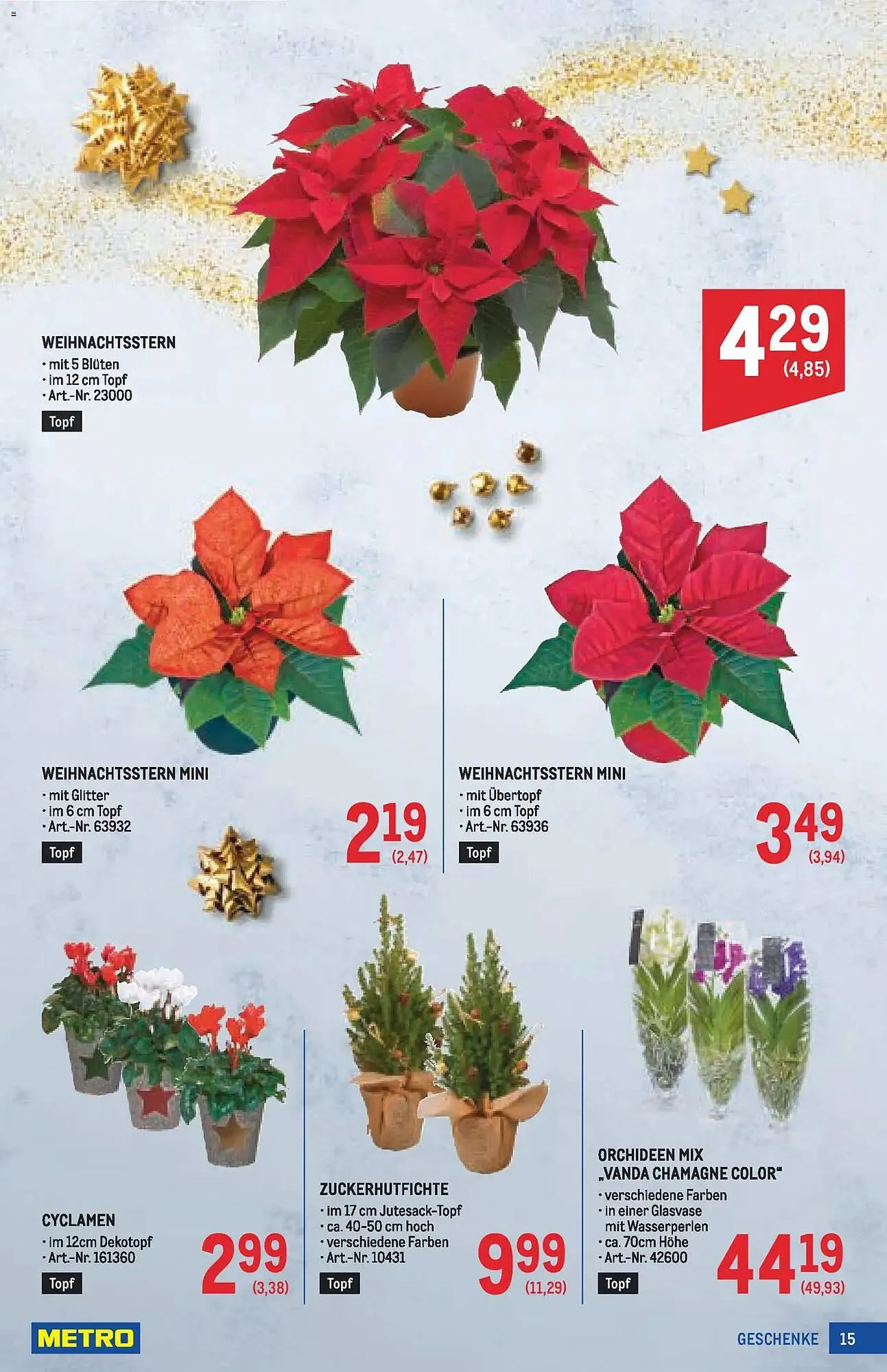 Metro Flugblatt von 27. November bis 24. Dezember 2025 - Flugblätt seite  15