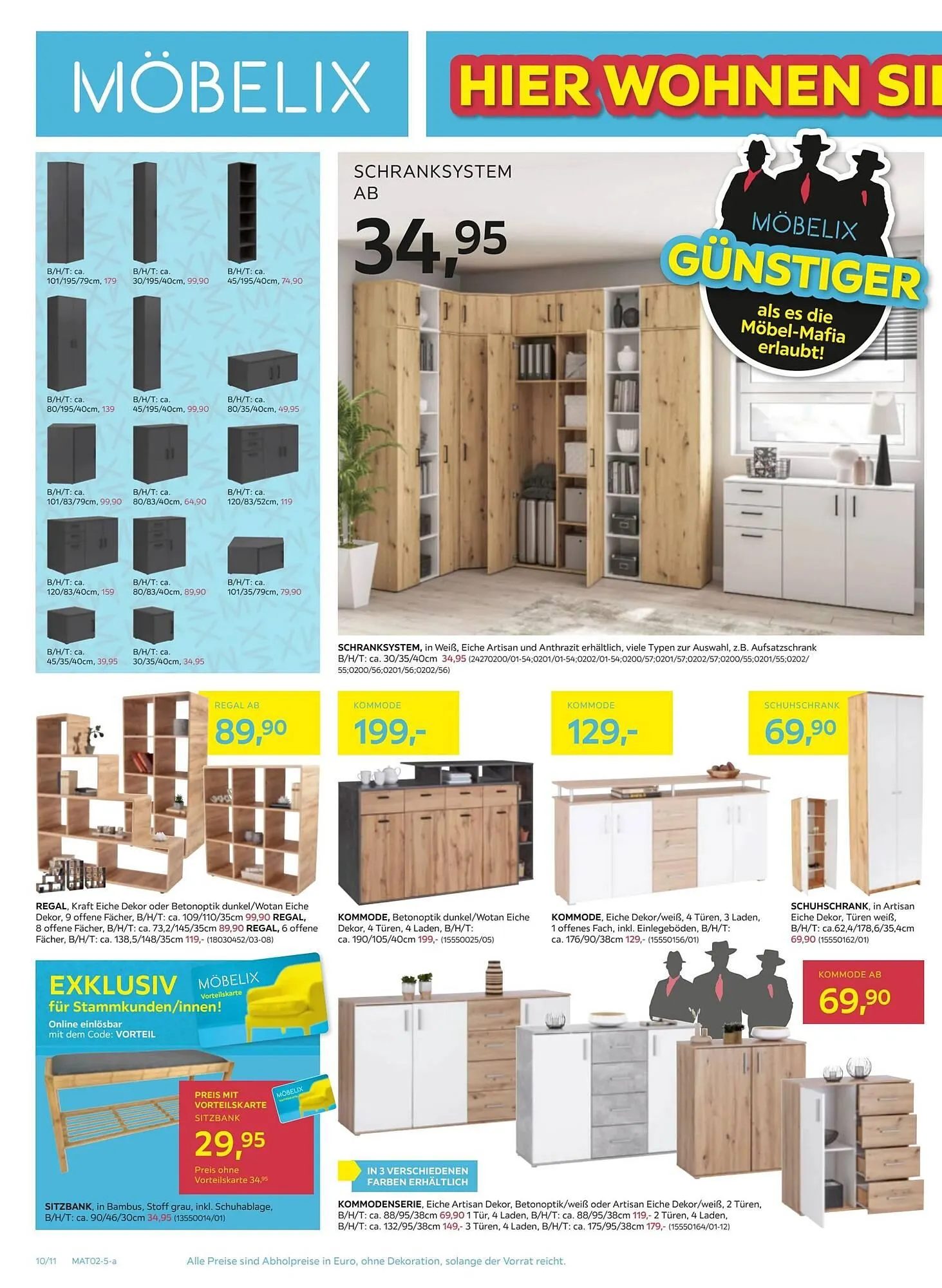 Möbelix Flugblatt von 27. Jänner bis 5. Februar 2025 - Flugblätt seite  10