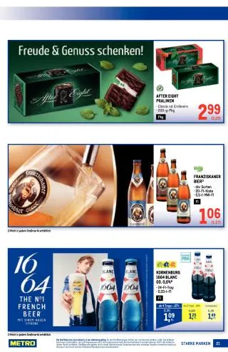 METRO Flugblatt Food - Starke Marken von 17. September bis 30. September 2026 - Flugblätt seite  21