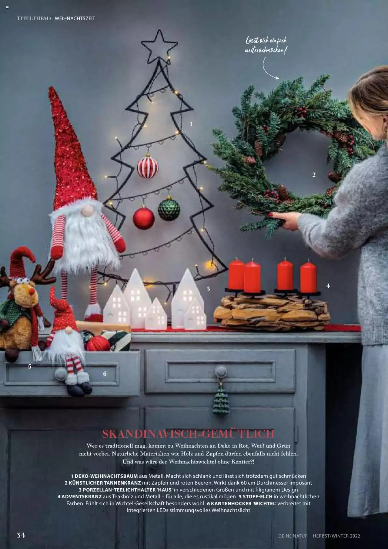 Dehner Flugblatt von 10. Oktober bis 31. Dezember 2023 - Flugblätt seite 34