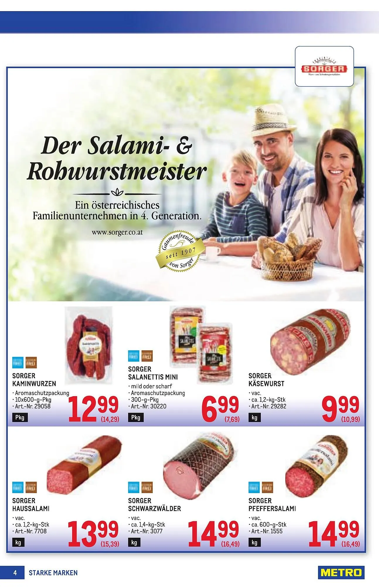 Metro Flugblatt von 11. Dezember bis 7. Jänner 2026 - Flugblätt seite  4