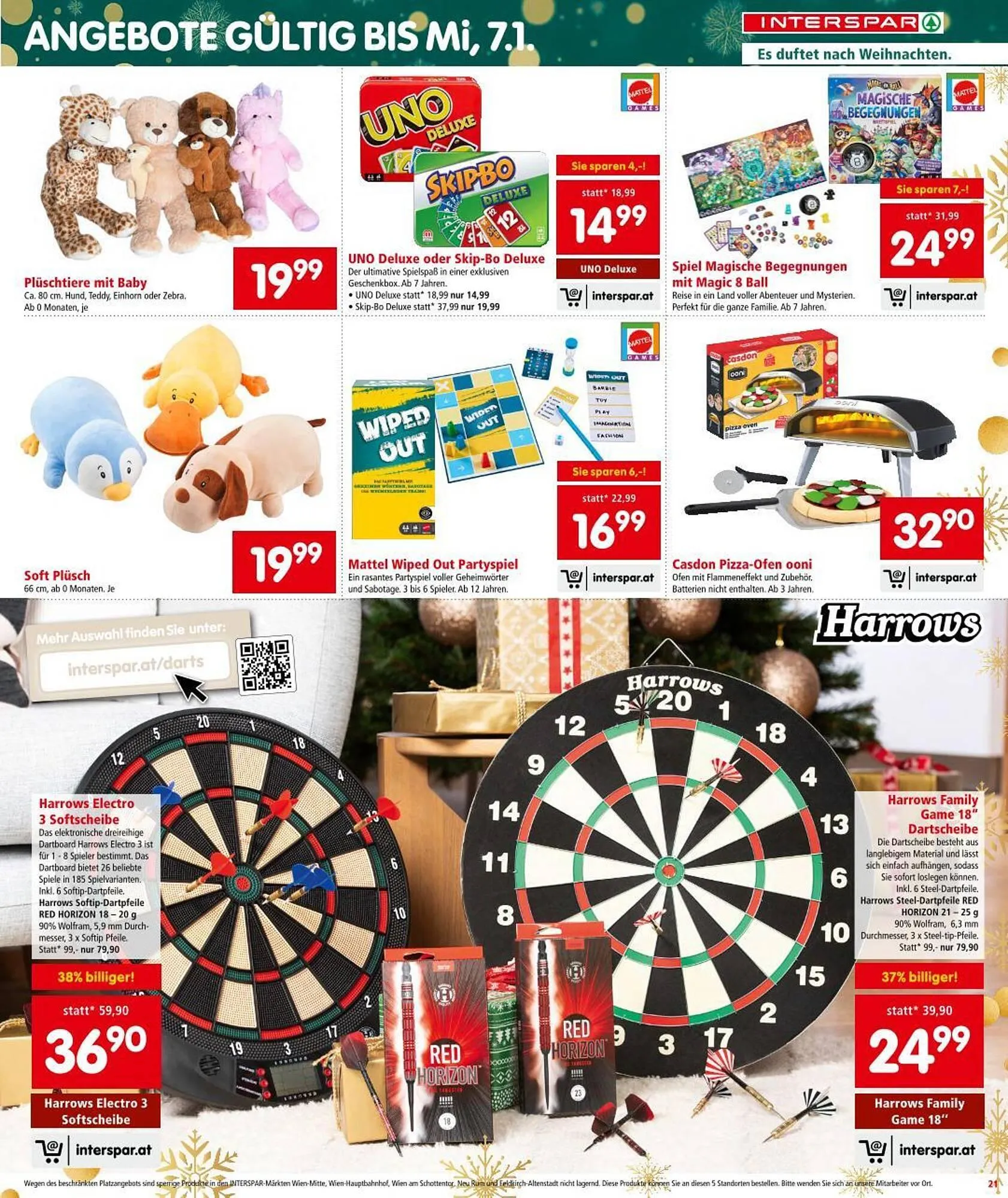 Interspar Flugblatt von 18. Dezember bis 31. Dezember 2025 - Flugblätt seite 21