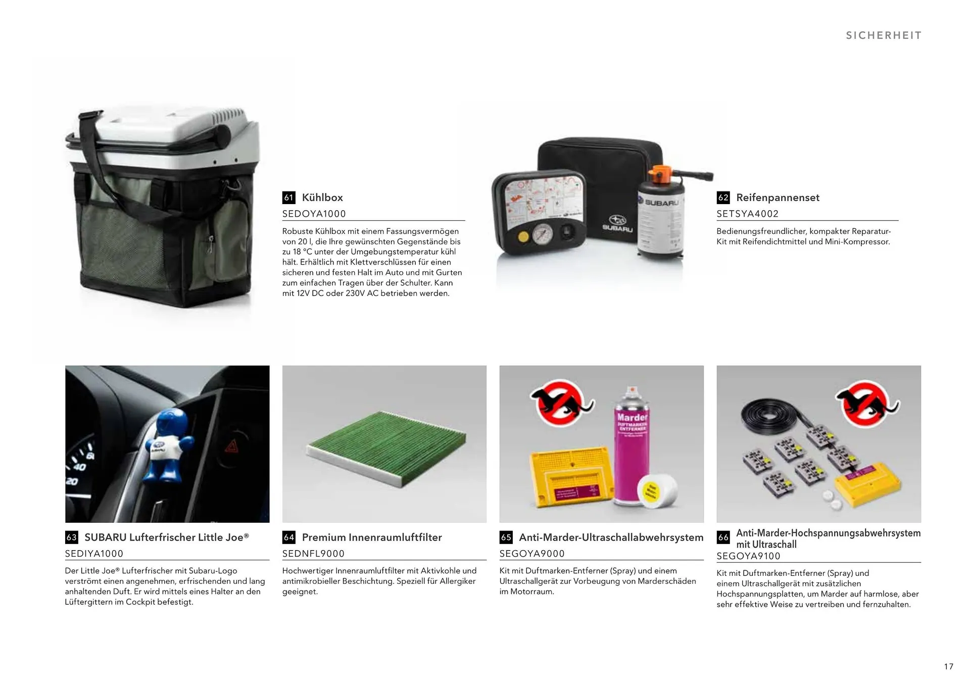 Subaru Flugblatt von 1. Juli bis 25. Februar 2026 - Flugblätt seite  17