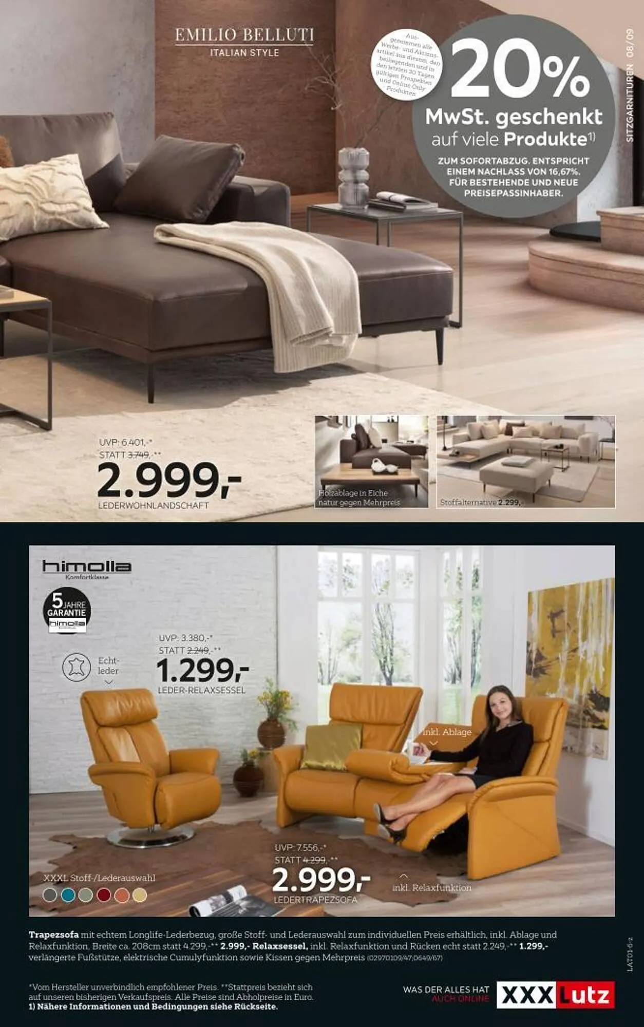 XXXLutz Prospekt von 22. Dezember bis 13. Jänner 2026 - Flugblätt seite  9