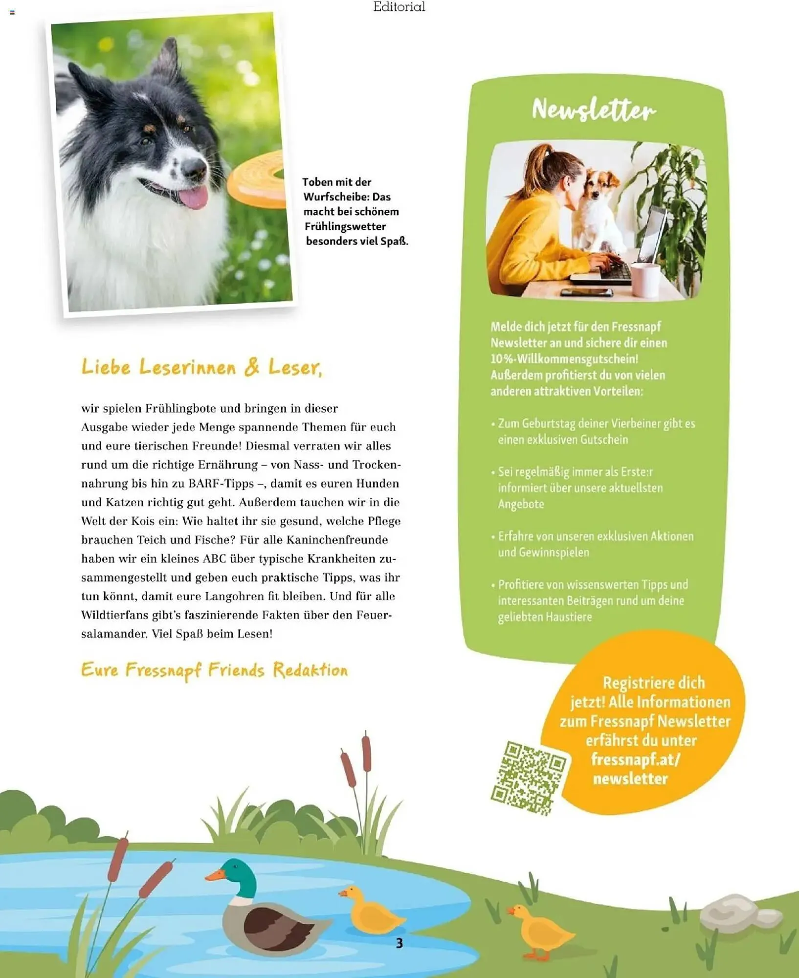 Fressnapf Flugblatt von 1. März bis 30. April 2026 - Flugblätt seite 3