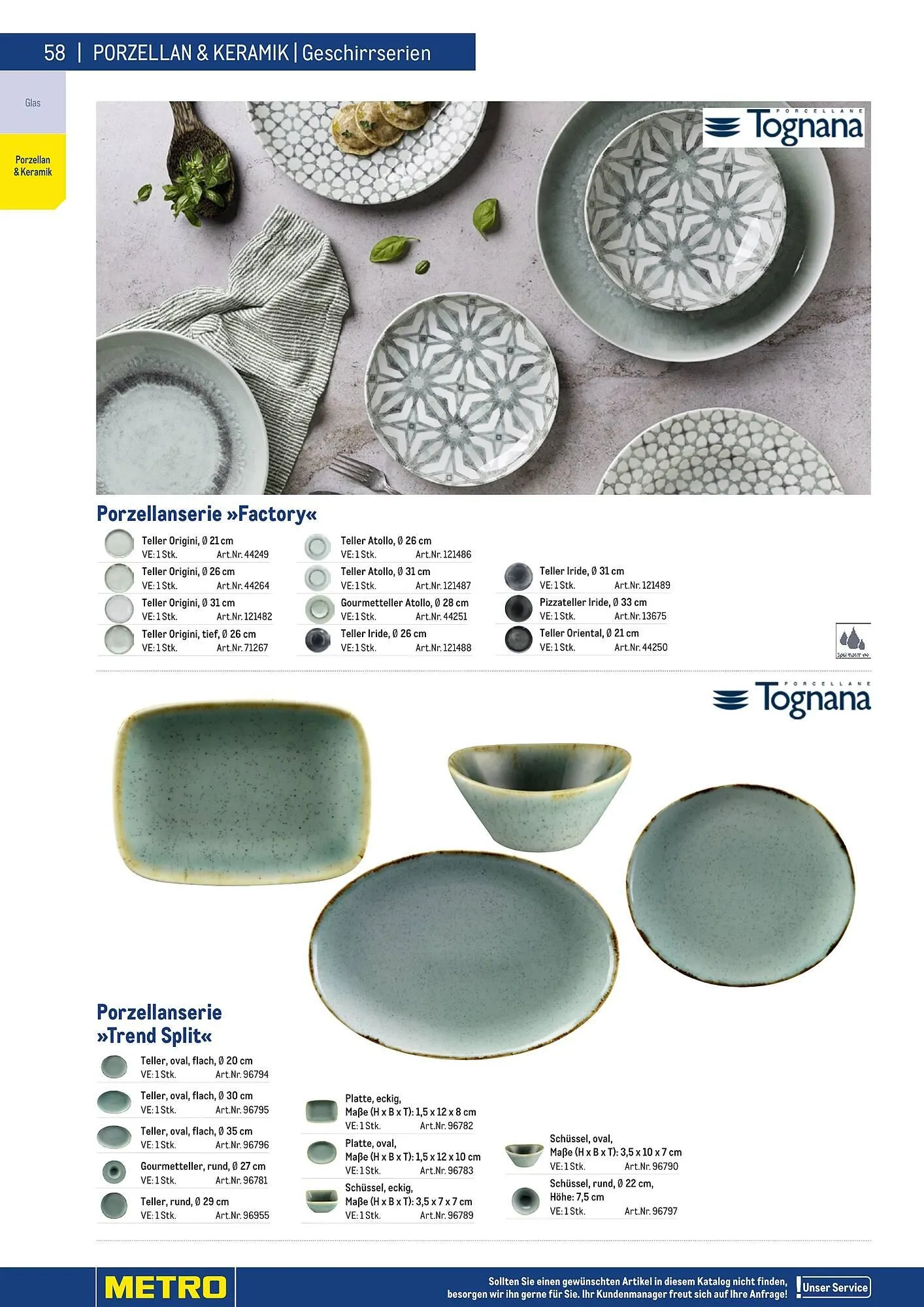 Metro Flugblatt von 25. März bis 31. Dezember 2026 - Flugblätt seite  58