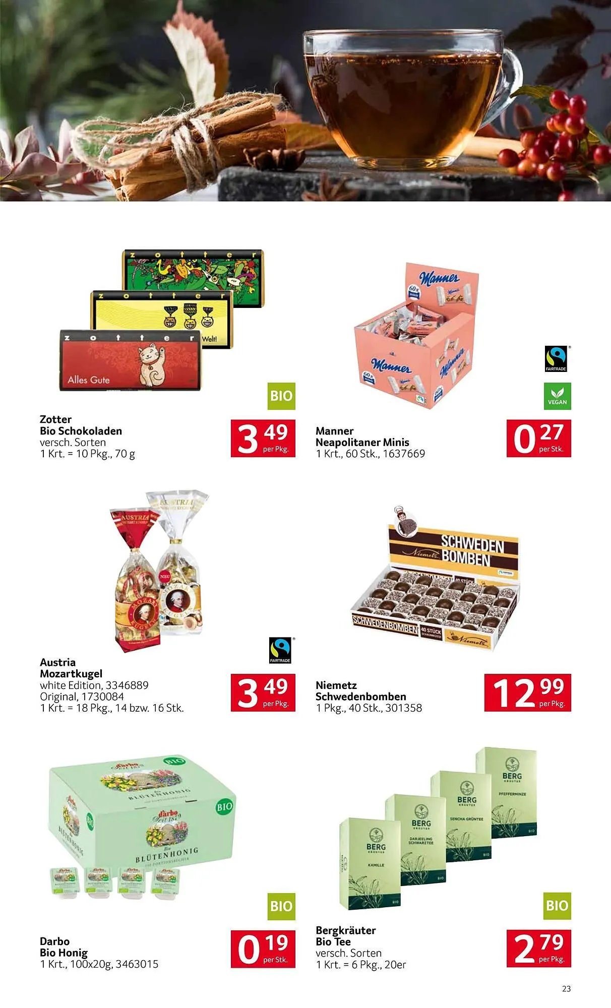 Transgourmet Flugblatt von 26. Jänner bis 22. Februar 2026 - Flugblätt seite  23