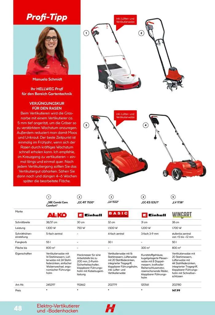 Smartes Gärtnern von 11. Juni bis 31. Dezember 2024 - Flugblätt seite  48