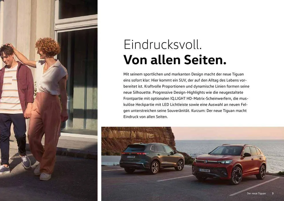 Volkswagen The new Tiguan von 16. Februar bis 16. Februar 2025 - Flugblätt seite 3