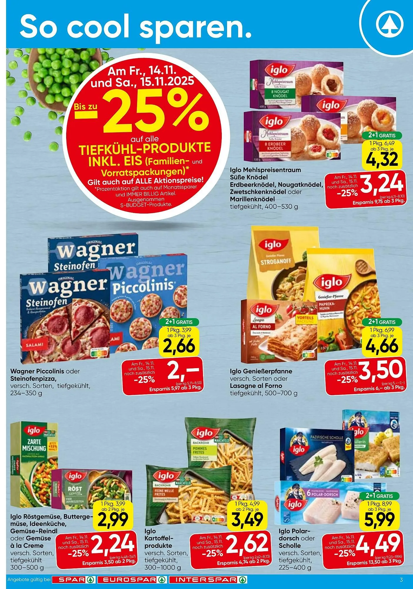 Spar Flugblatt von 13. November bis 19. November 2025 - Flugblätt seite 3