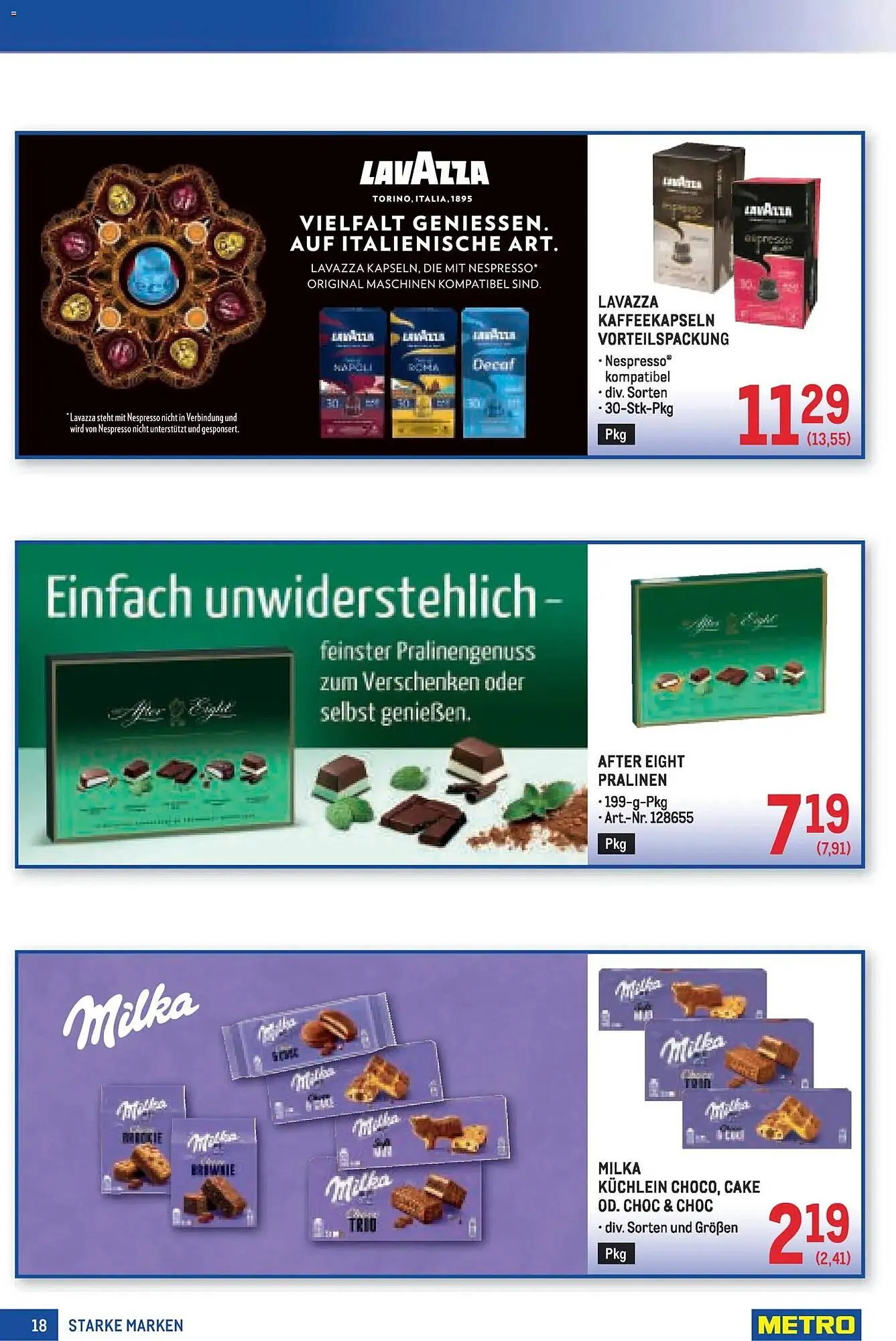 Metro Flugblatt von 19. März bis 1. April 2026 - Flugblätt seite  18