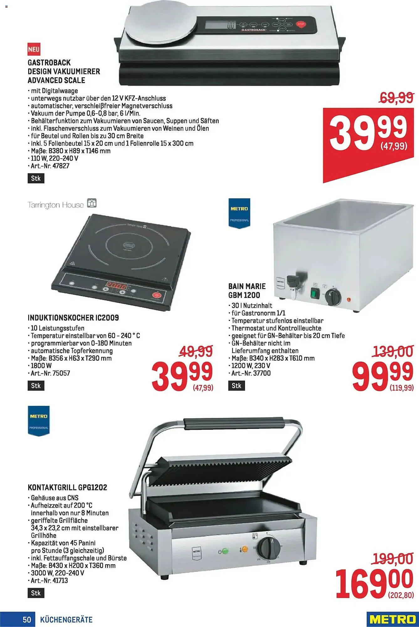 Metro Flugblatt von 8. Jänner bis 21. Jänner 2026 - Flugblätt seite  50