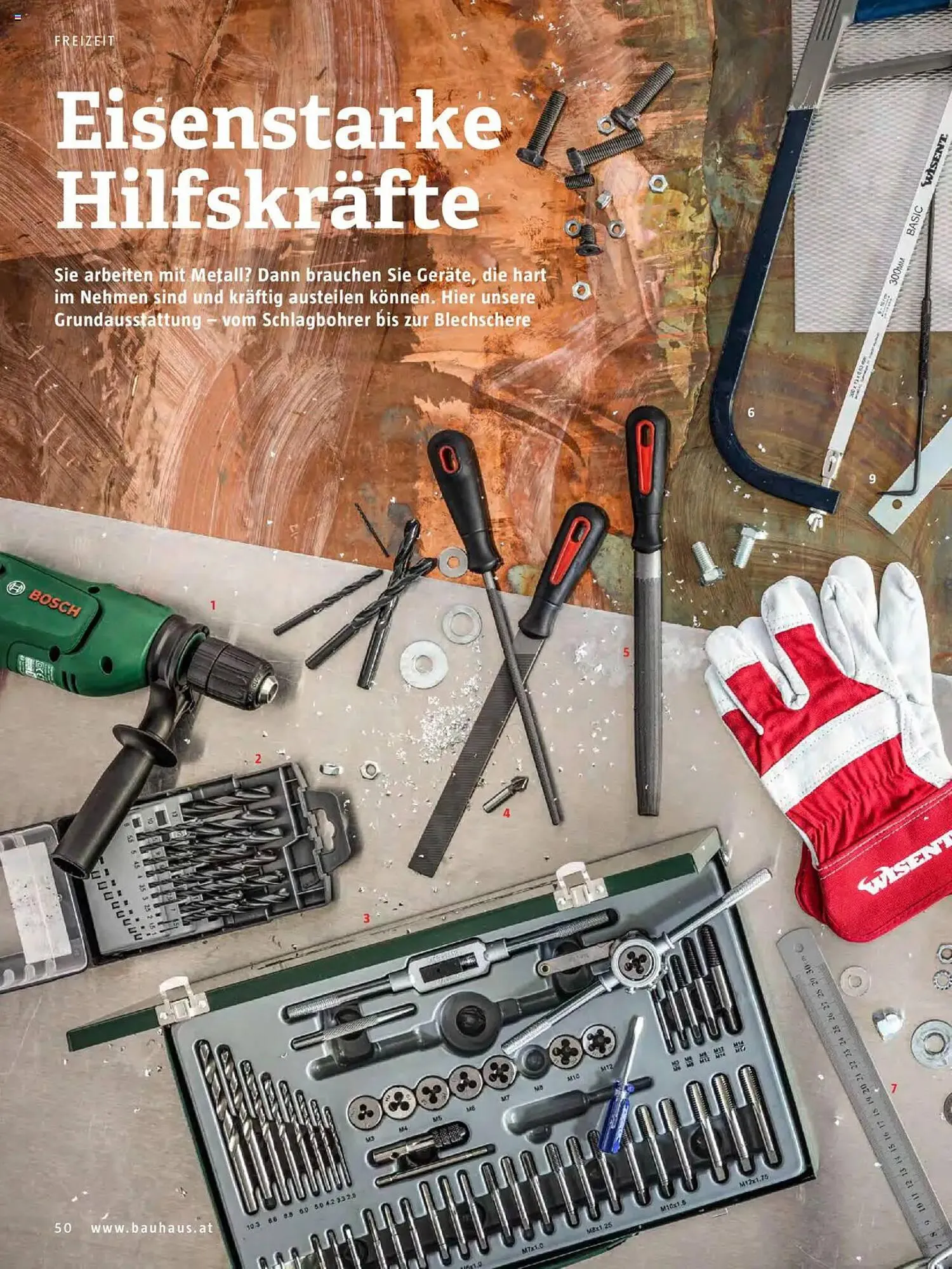 Bauhaus Flugblatt von 1. Oktober bis 31. März 2026 - Flugblätt seite  50