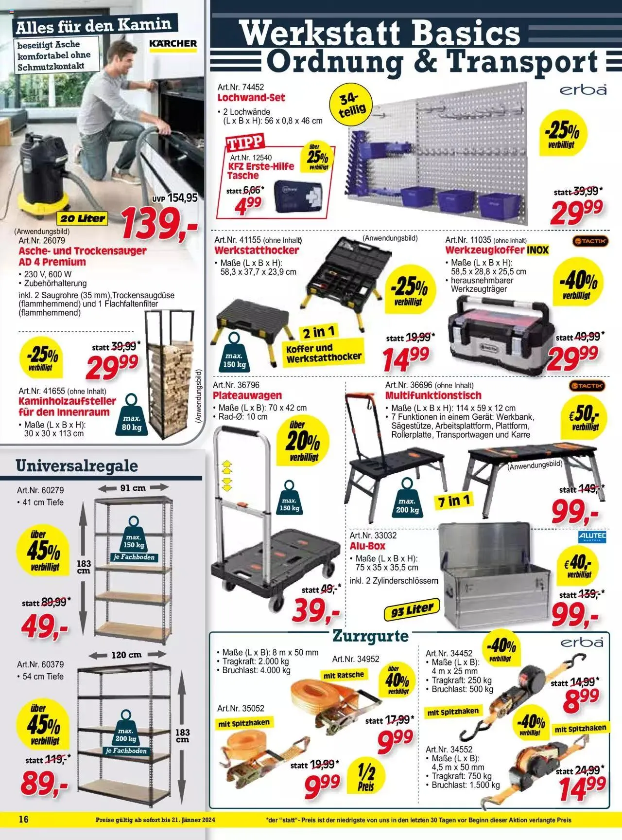 Zgonc Flugblatt Jänner I 2024 von 2. Jänner bis 27. Jänner 2024 - Flugblätt seite  16