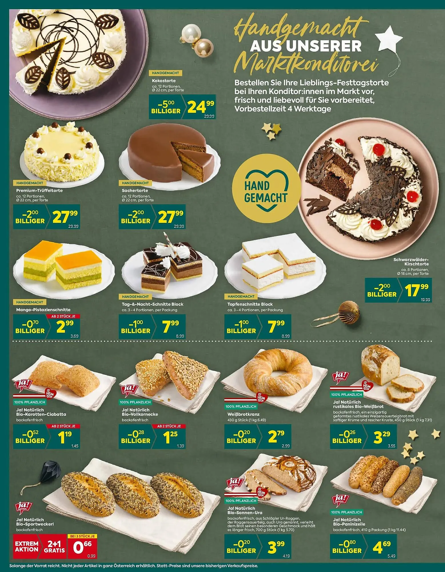 Billa Flugblatt von 11. Dezember bis 17. Dezember 2025 - Flugblätt seite  10