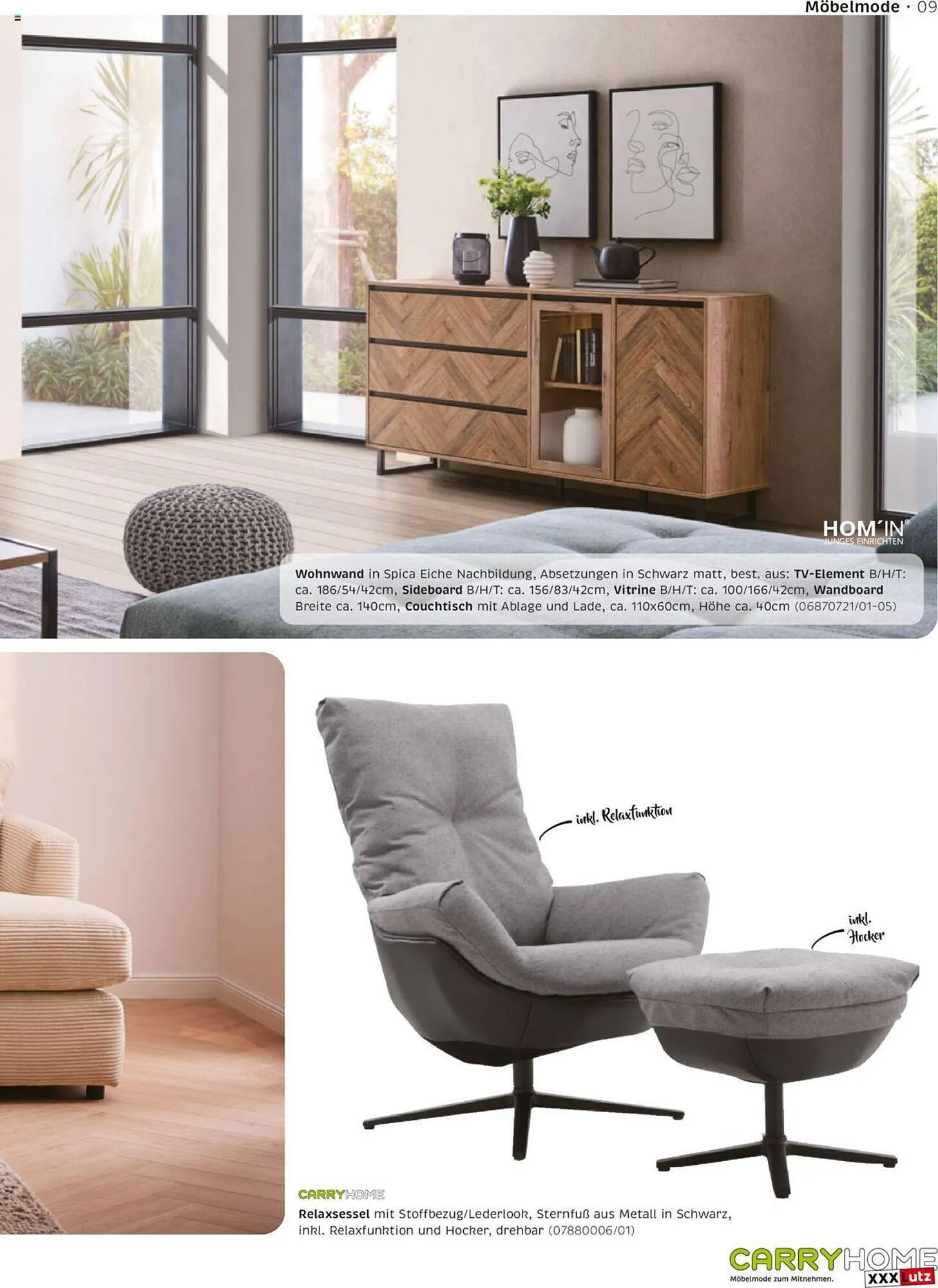 XXXLutz Flugblatt von 5. Juli bis 31. Mai 2024 - Flugblätt seite  9