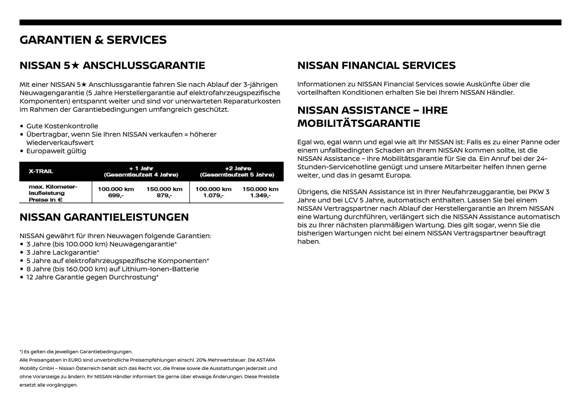 Nissan Flugblatt von 1. Dezember bis 6. Juli 2026 - Flugblätt seite  15