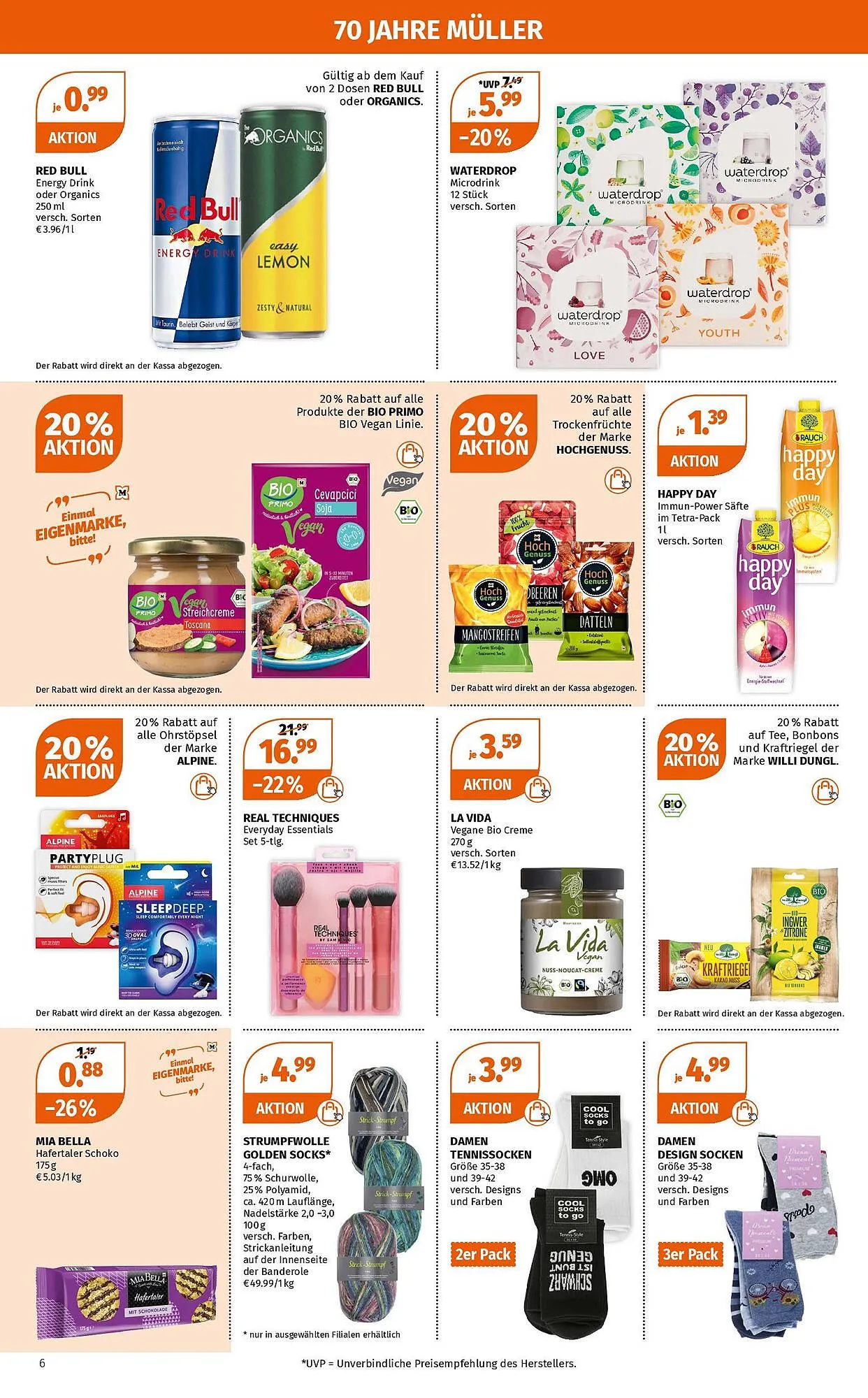 Müller Flugblatt von 18. September bis 23. September 2023 - Flugblätt seite 6