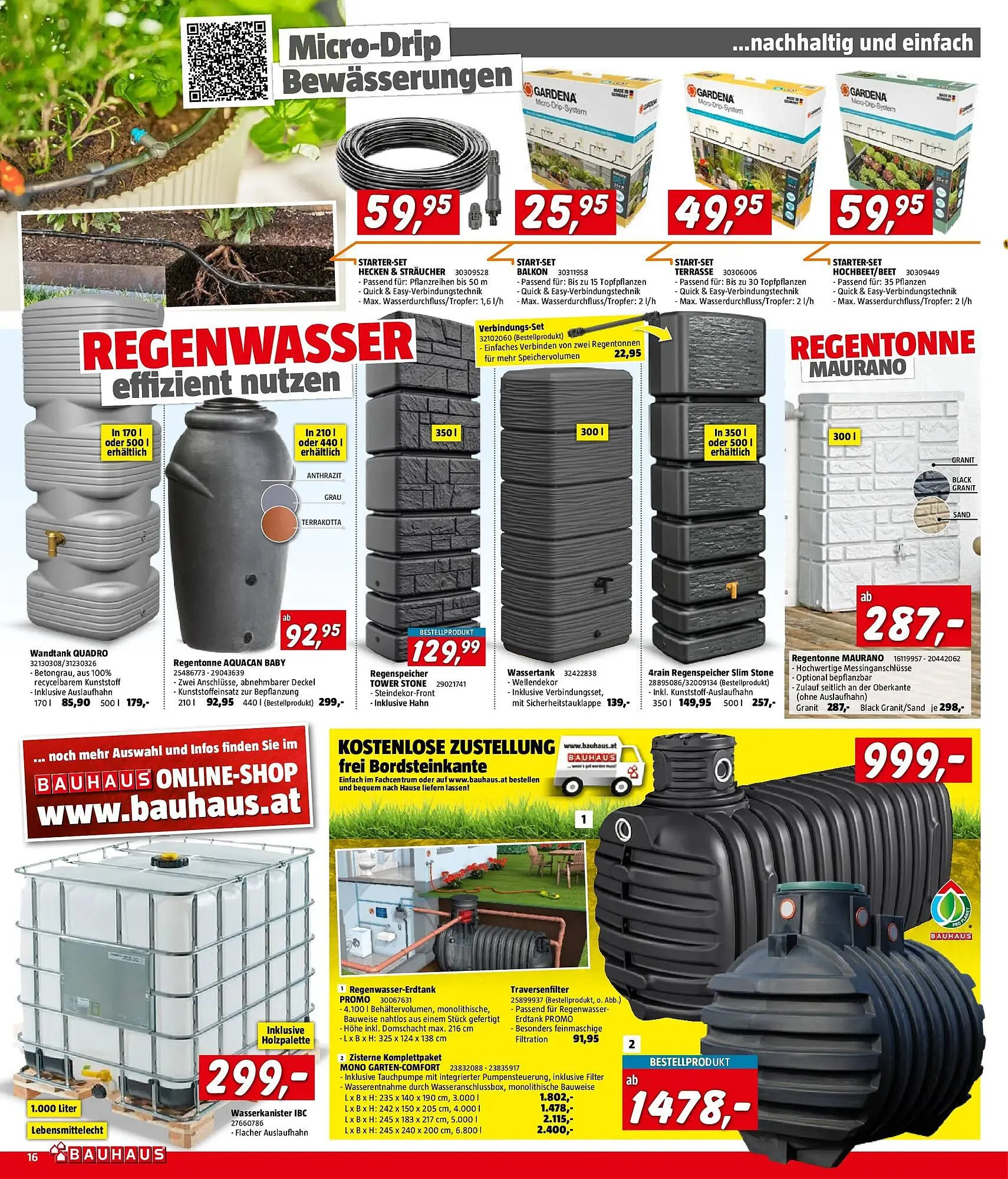 Bauhaus Flugblatt von 1. April bis 21. April 2026 - Flugblätt seite  16