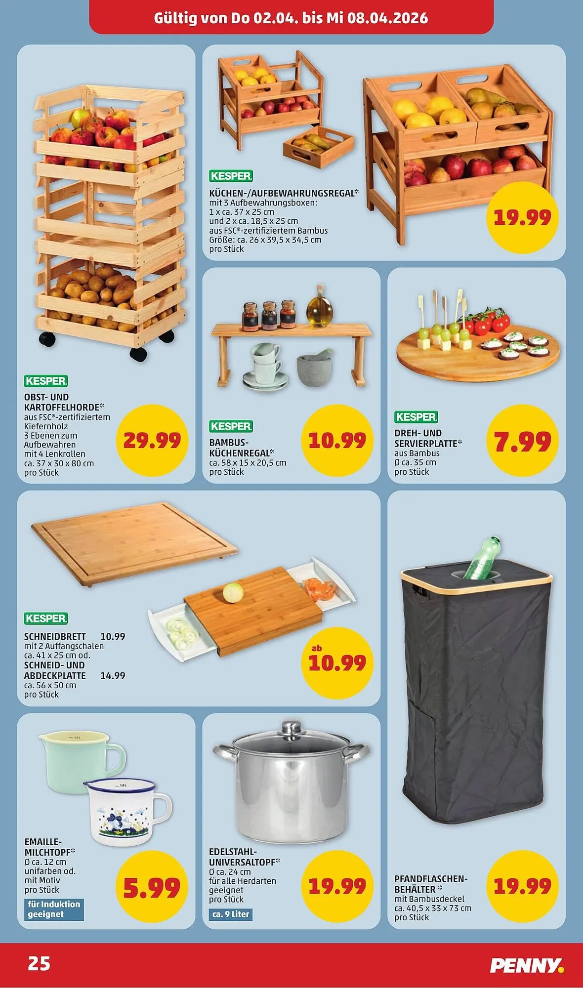 PENNY Flugblatt von 2. April bis 8. April 2026 - Flugblätt seite  25