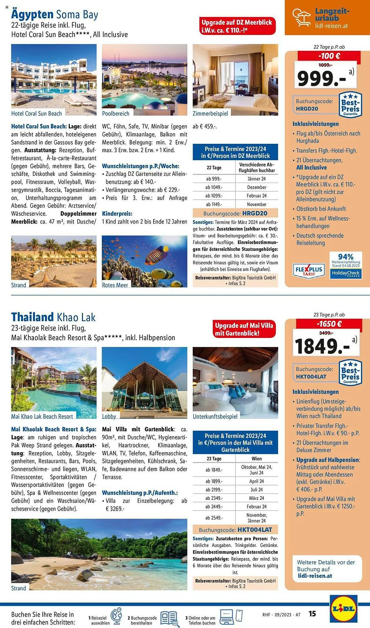 Lidl Flugblatt von 30. August bis 30. September 2023 - Flugblätt seite  15