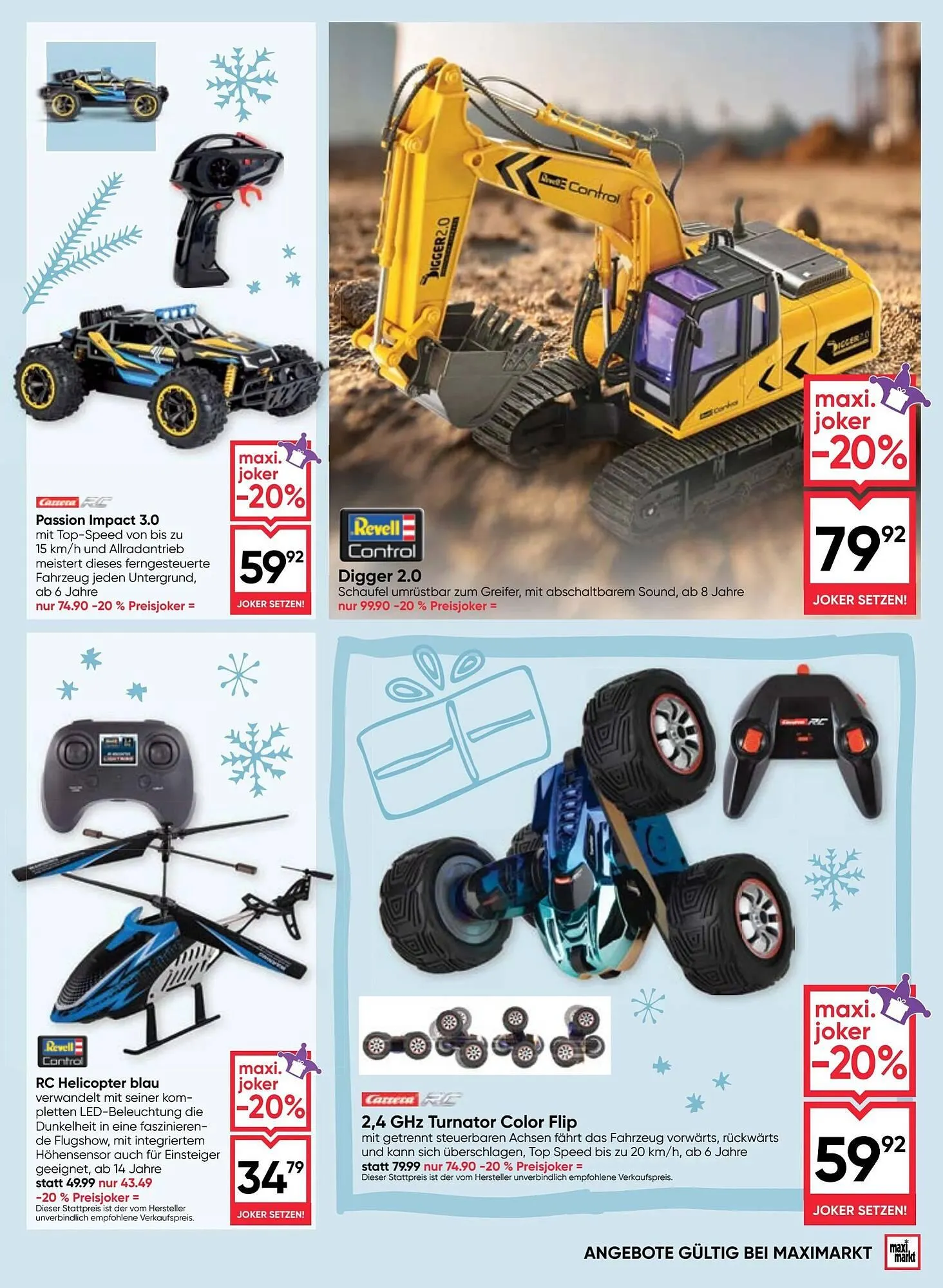 Maximarkt Flugblatt von 30. Oktober bis 24. Dezember 2025 - Flugblätt seite  37