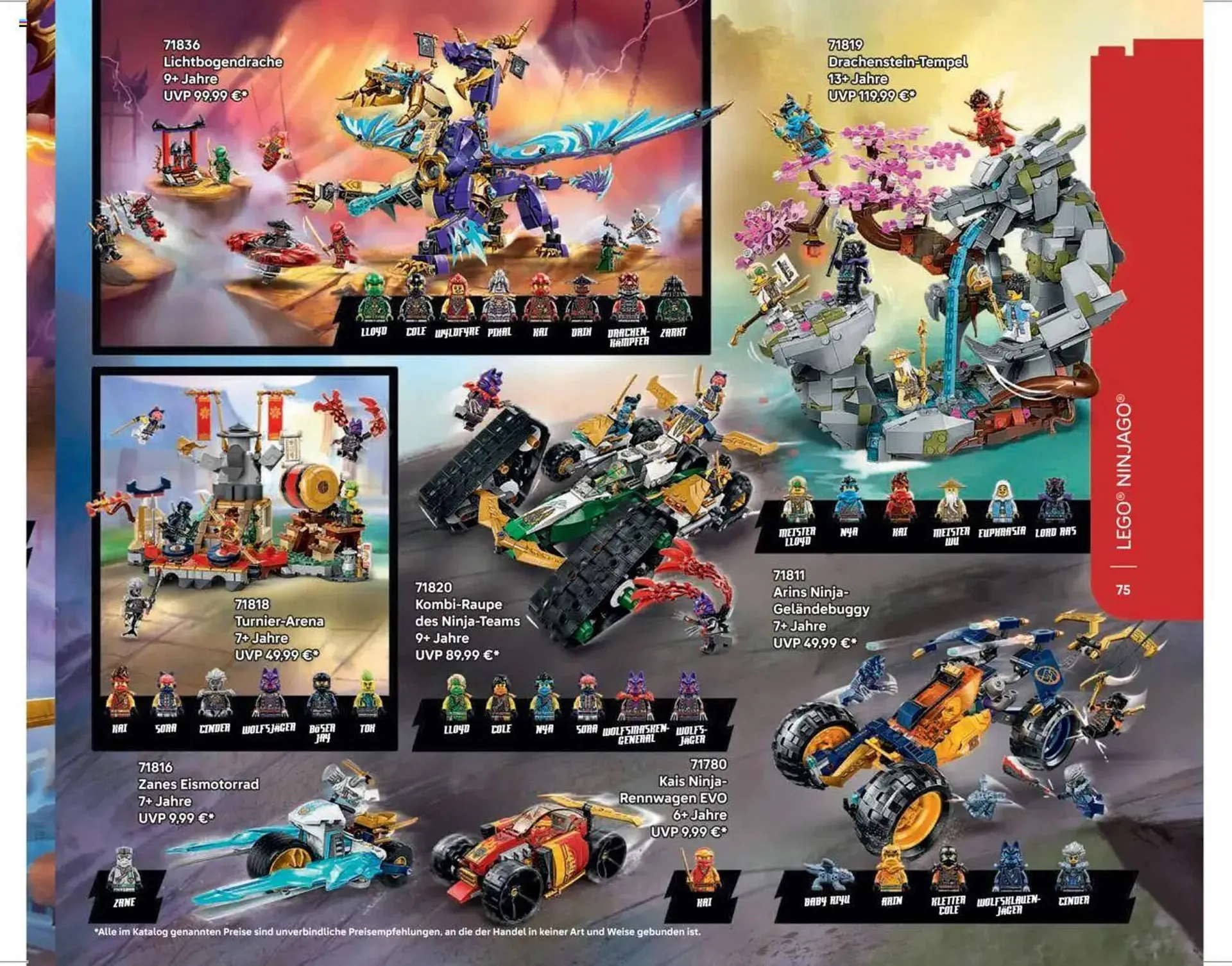 Lego Flugblatt von 1. September bis 31. Dezember 2025 - Flugblätt seite  75