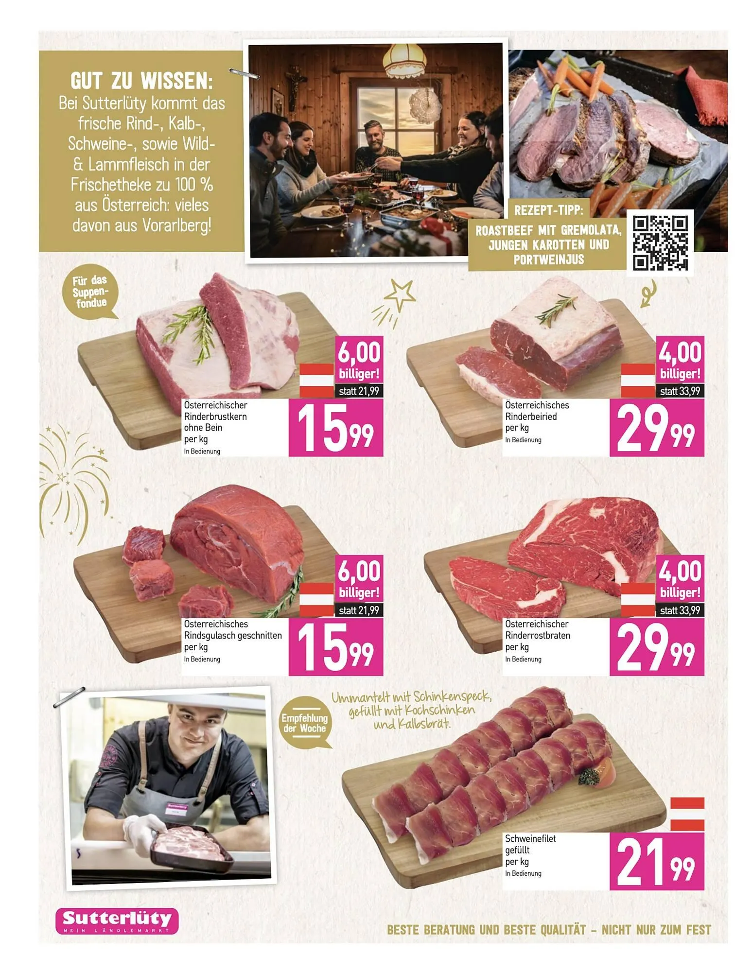 Sutterlüty Flugblatt von 27. Dezember bis 31. Dezember 2025 - Flugblätt seite  6