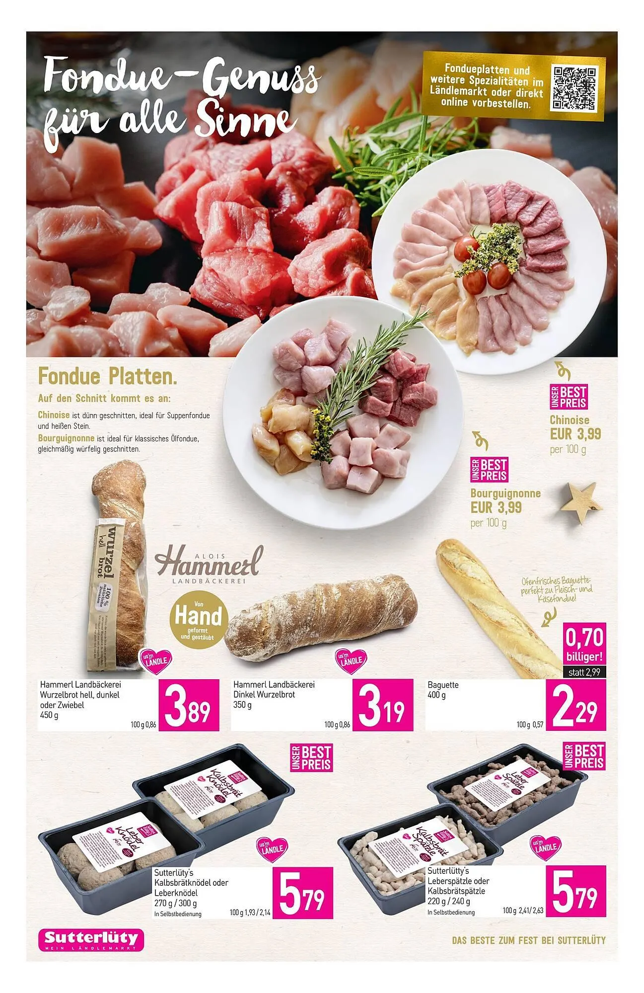 Sutterlüty Flugblatt von 22. Dezember bis 27. Dezember 2025 - Flugblätt seite  8