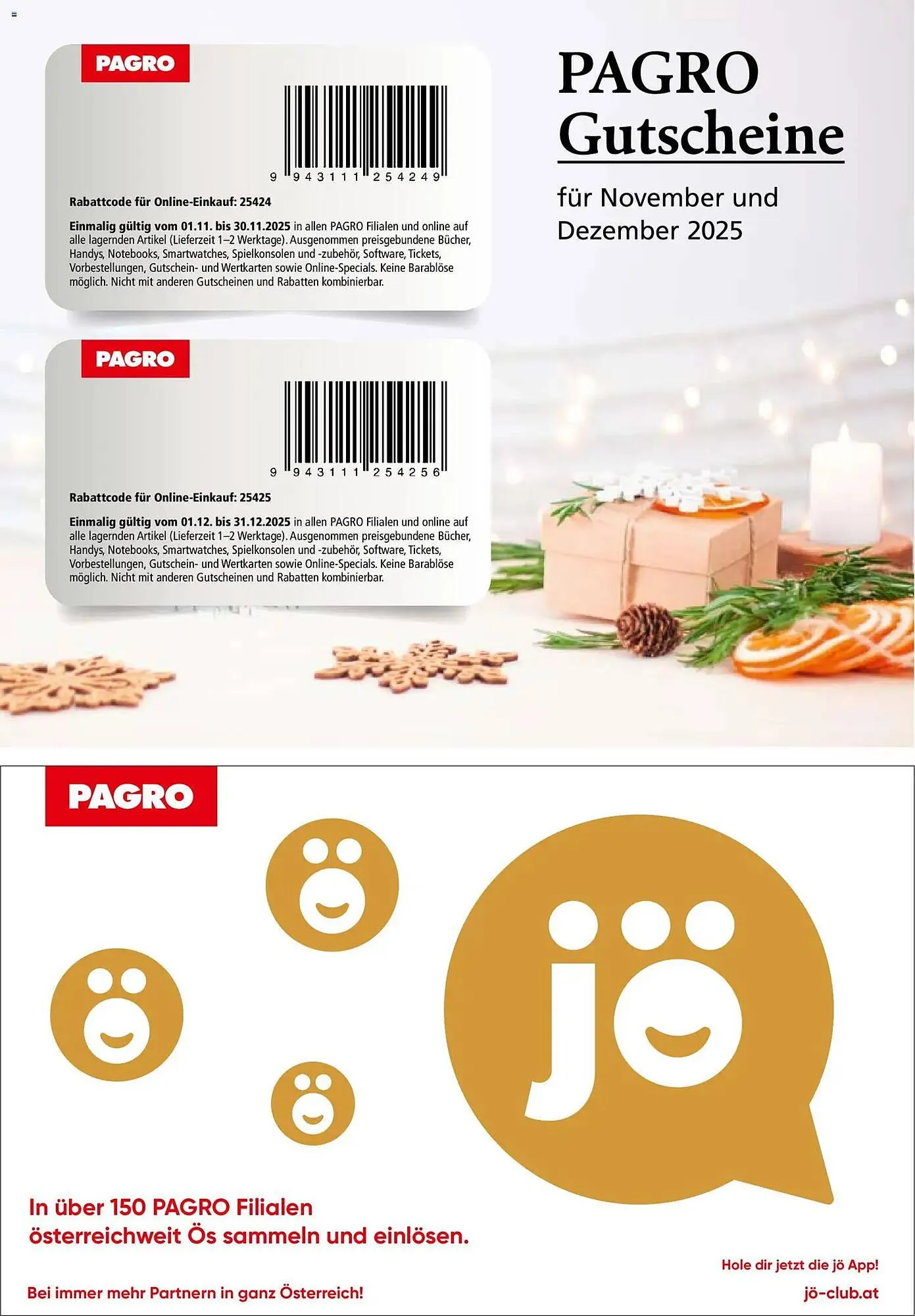 Pagro Diskont Flugblatt von 5. November bis 5. Februar 2026 - Flugblätt seite  26