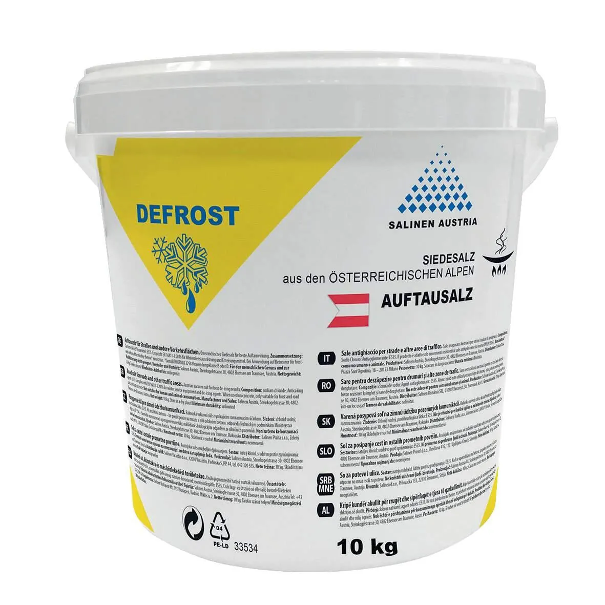 Streusalz 10kg Eimer