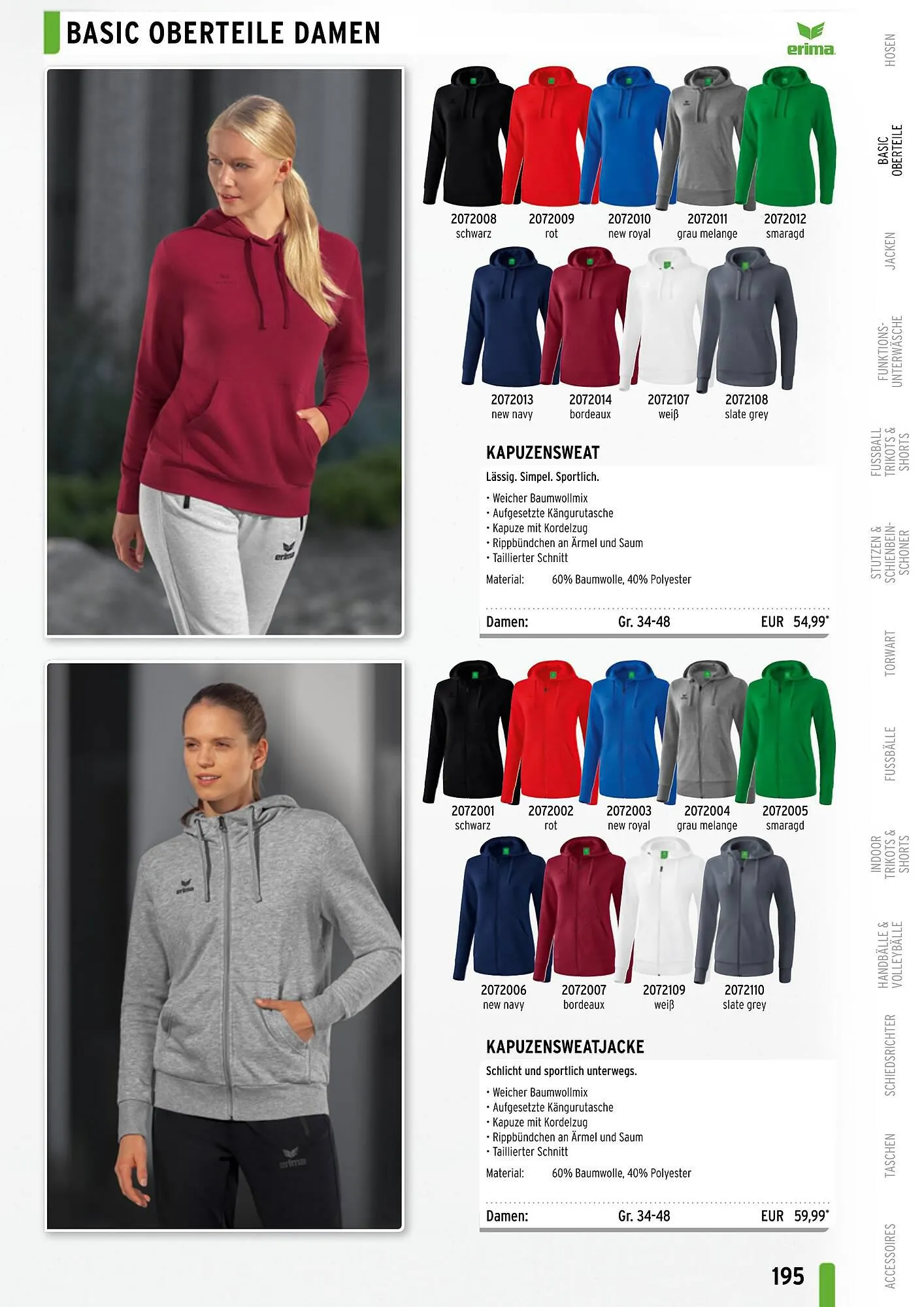 ERIMA Flugblatt von 2. Jänner bis 31. Dezember 2024 - Flugblätt seite 195