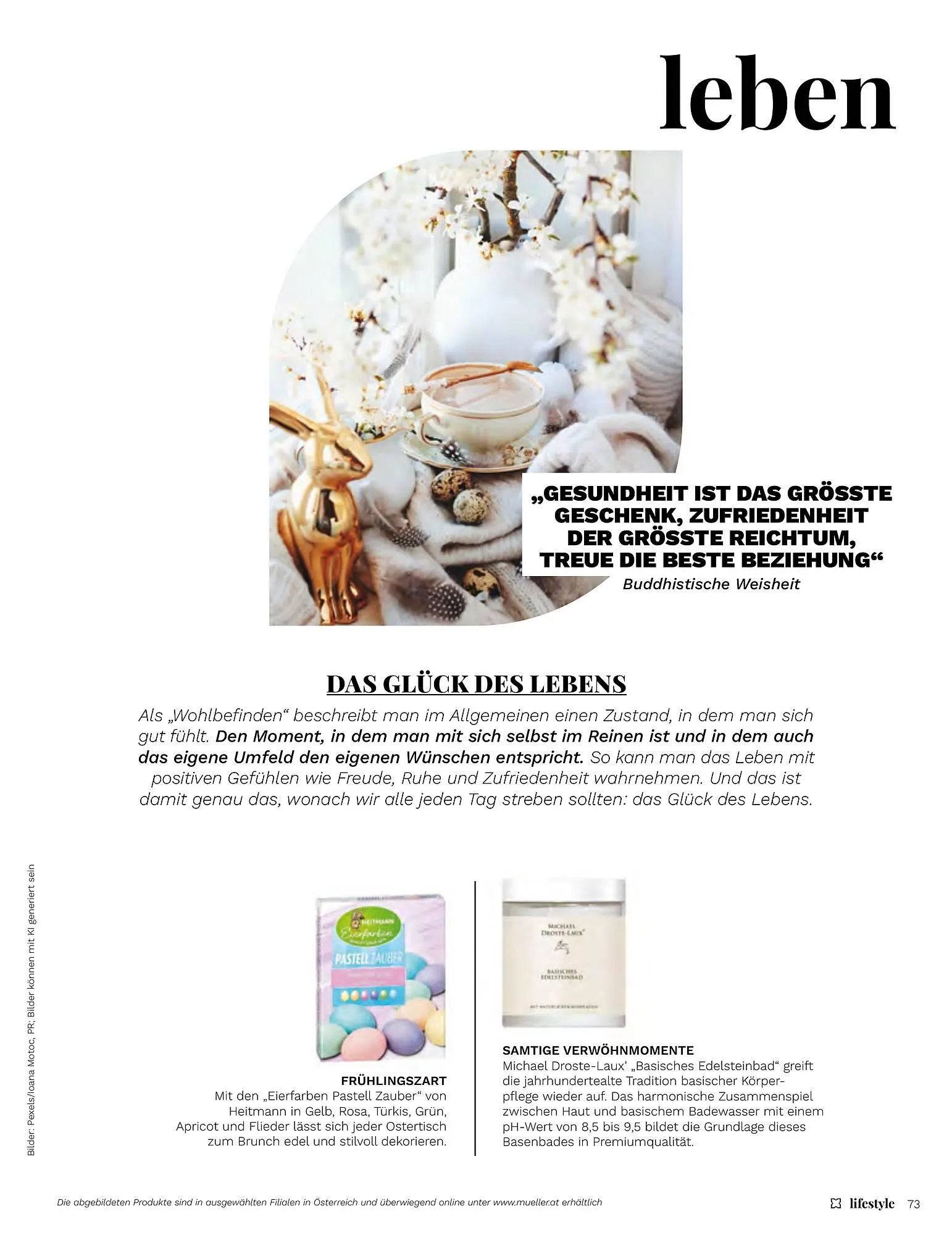 Müller Flugblatt von 1. März bis 30. April 2026 - Flugblätt seite 73