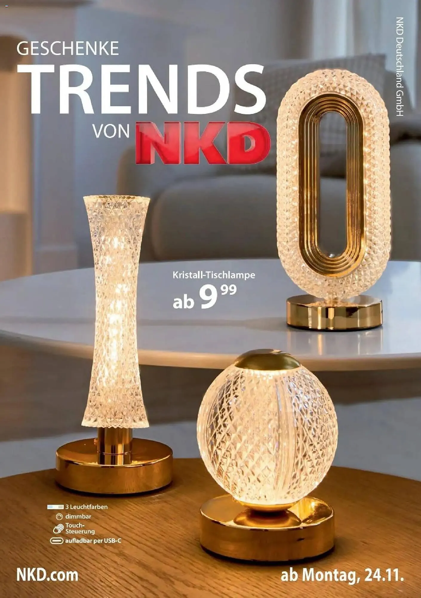 NKD Prospekt von 24. November bis 24. Dezember 2025 - Prospekt seite 1