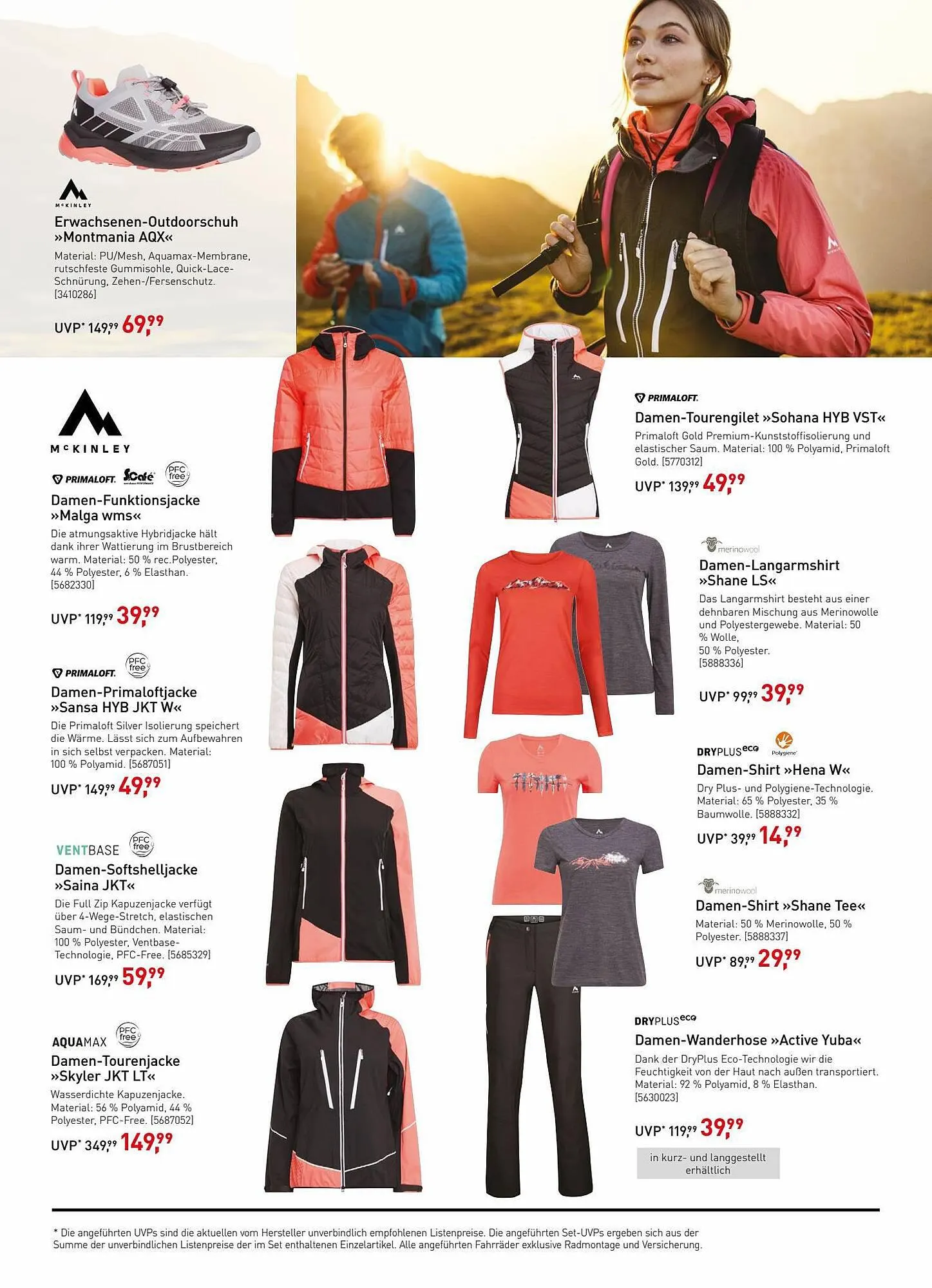 Intersport Flugblatt von 7. September bis 9. September 2023 - Flugblätt seite 4