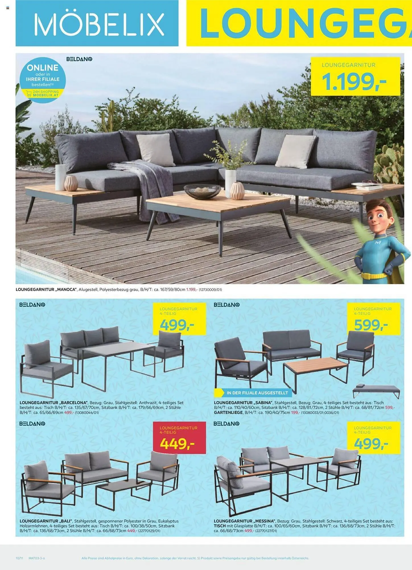 Möbelix Flugblatt von 1. März bis 30. September 2023 - Flugblätt seite 10