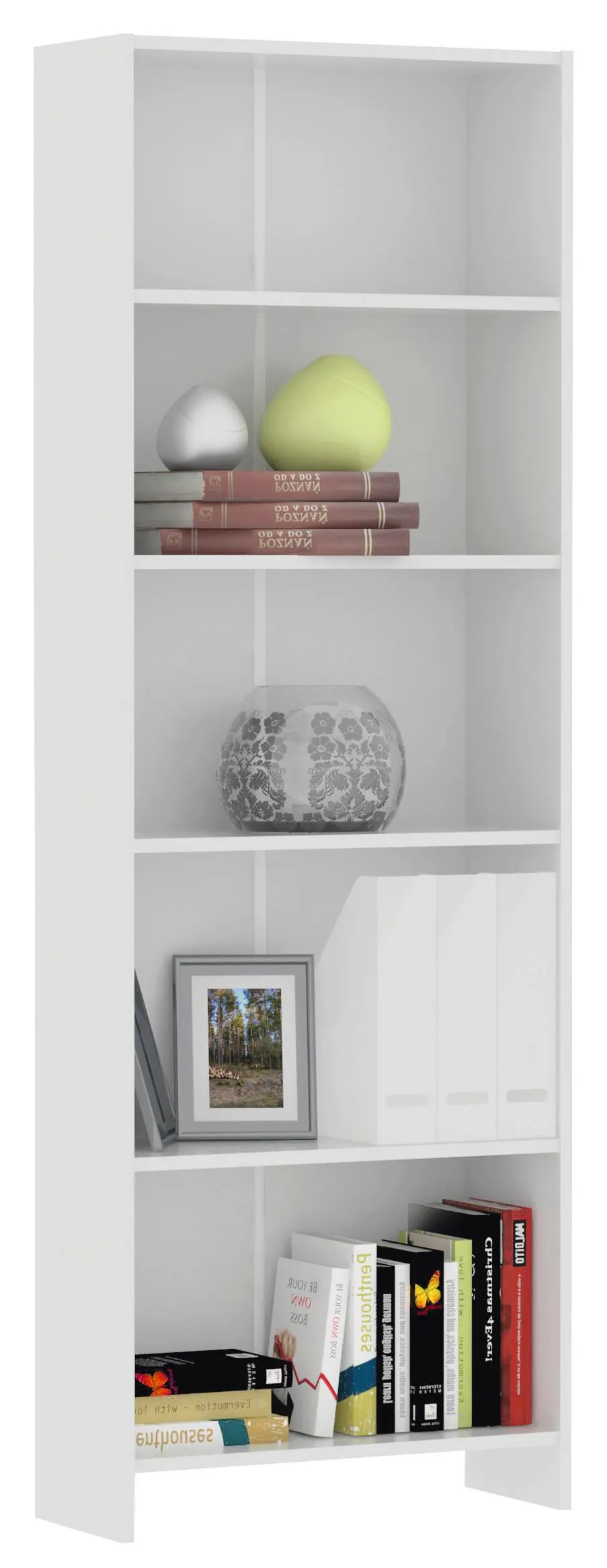 Regal Bart B: 60 cm Weiß