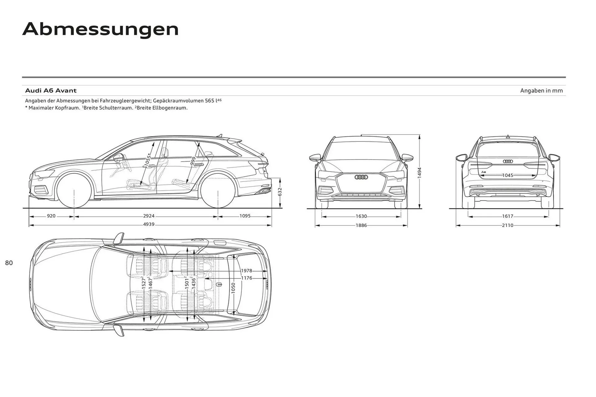 Audi A6 Flugblatt von 2. November bis 2. November 2024 - Flugblätt seite 84