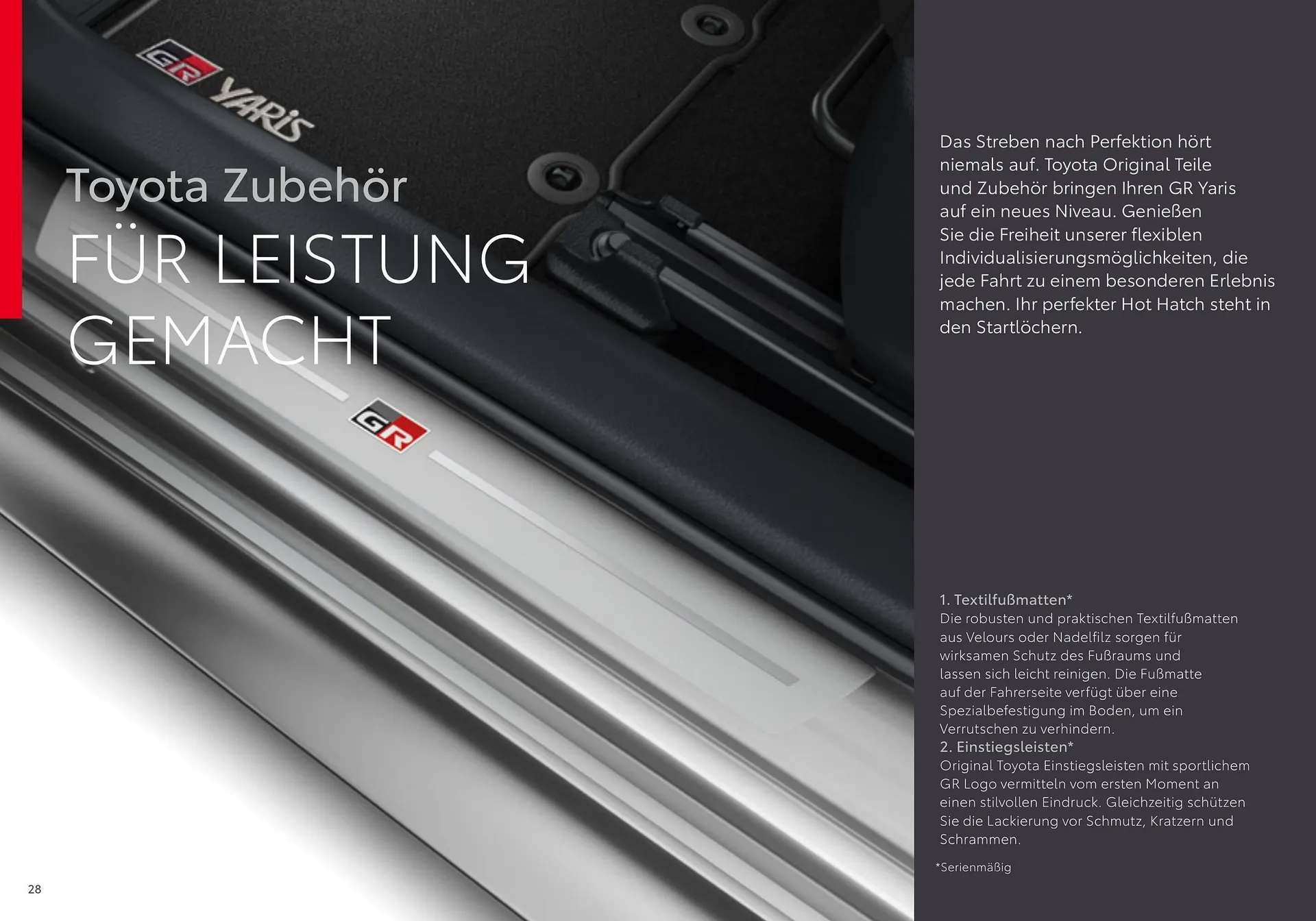 Toyota Flugblatt von 1. April bis 20. Oktober 2026 - Flugblätt seite  28