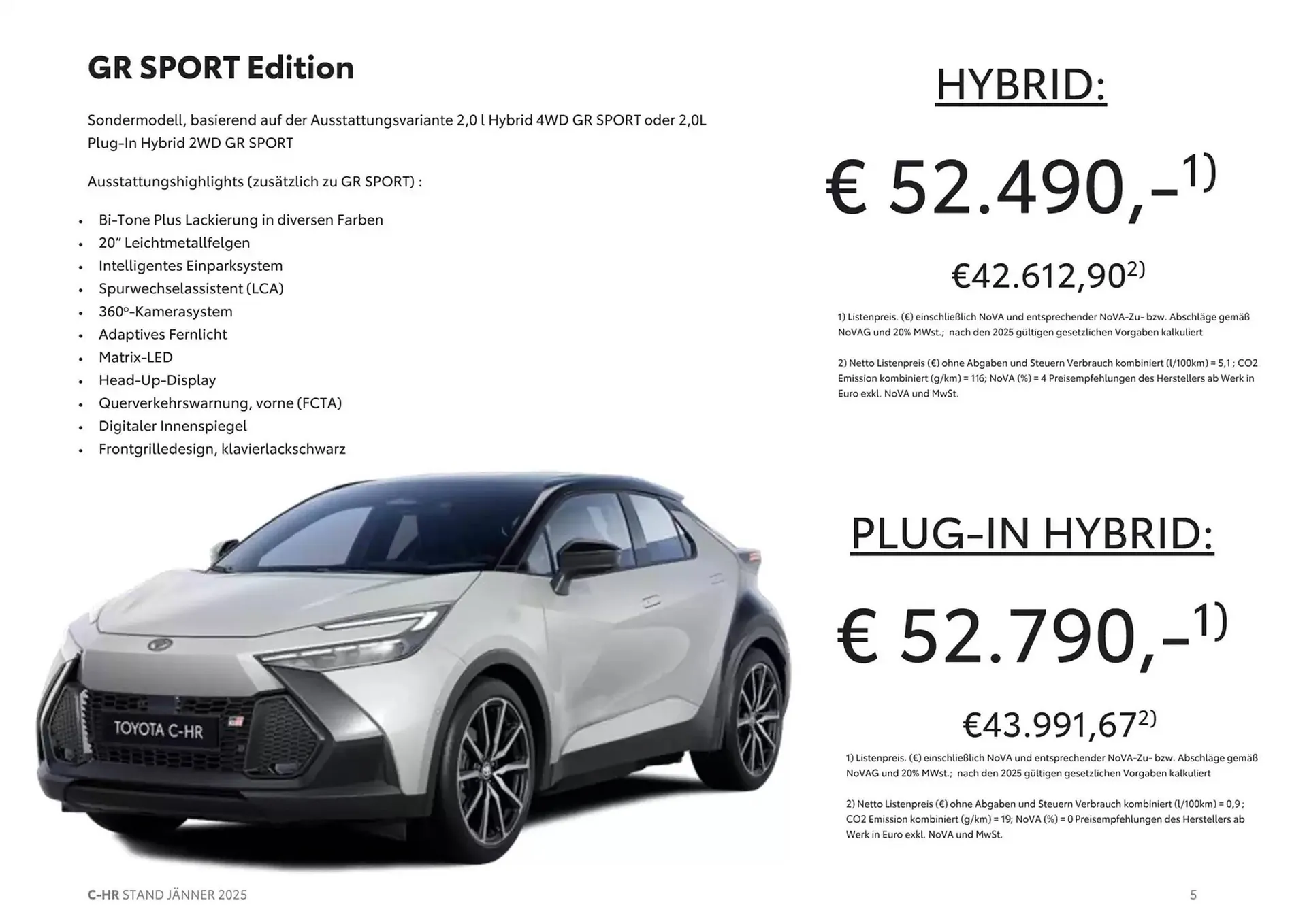 Toyota Flugblatt von 4. Jänner bis 4. Jänner 2026 - Flugblätt seite  5