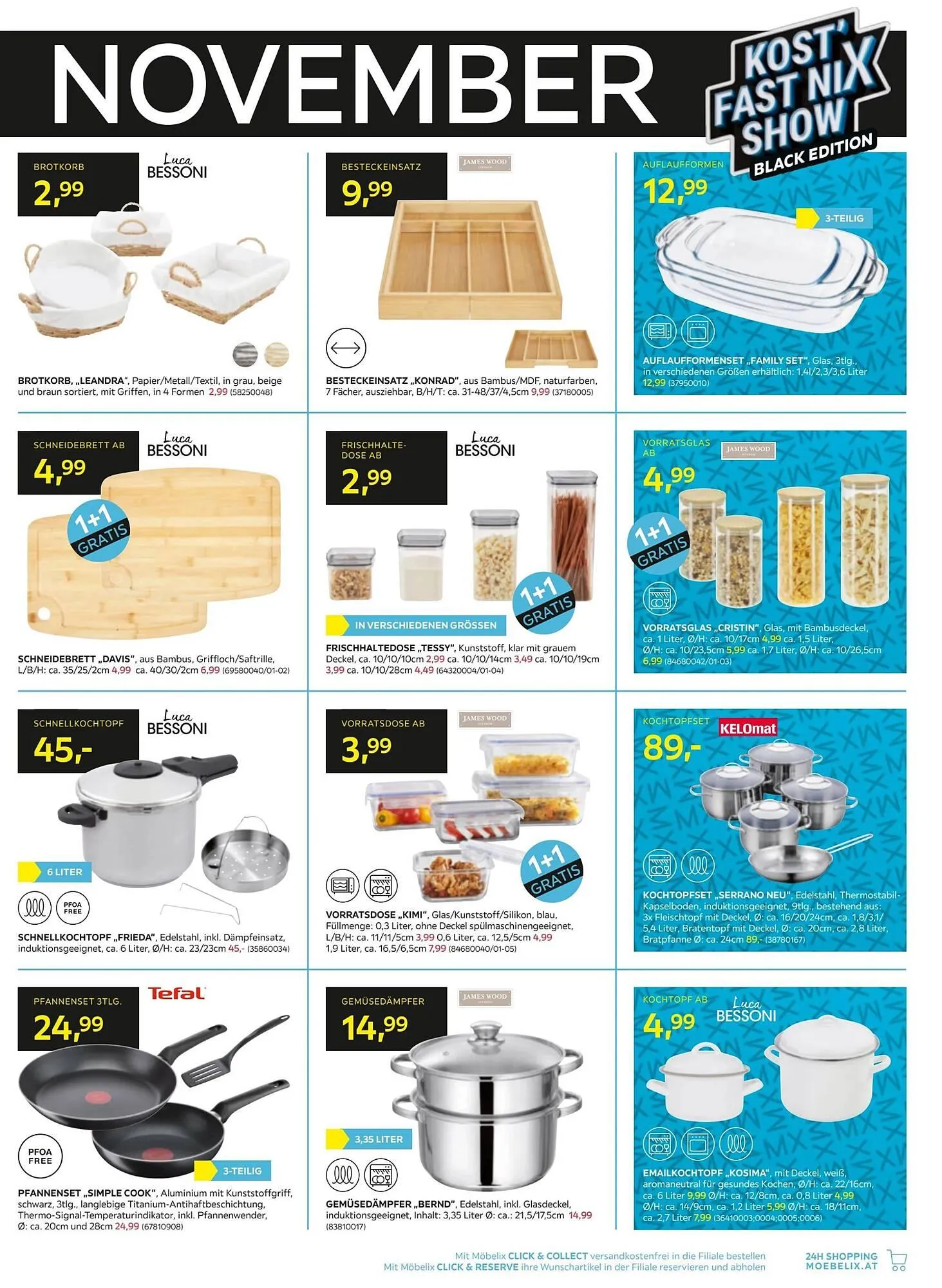 Möbelix Flugblatt von 25. November bis 4. Dezember 2024 - Flugblätt seite 3