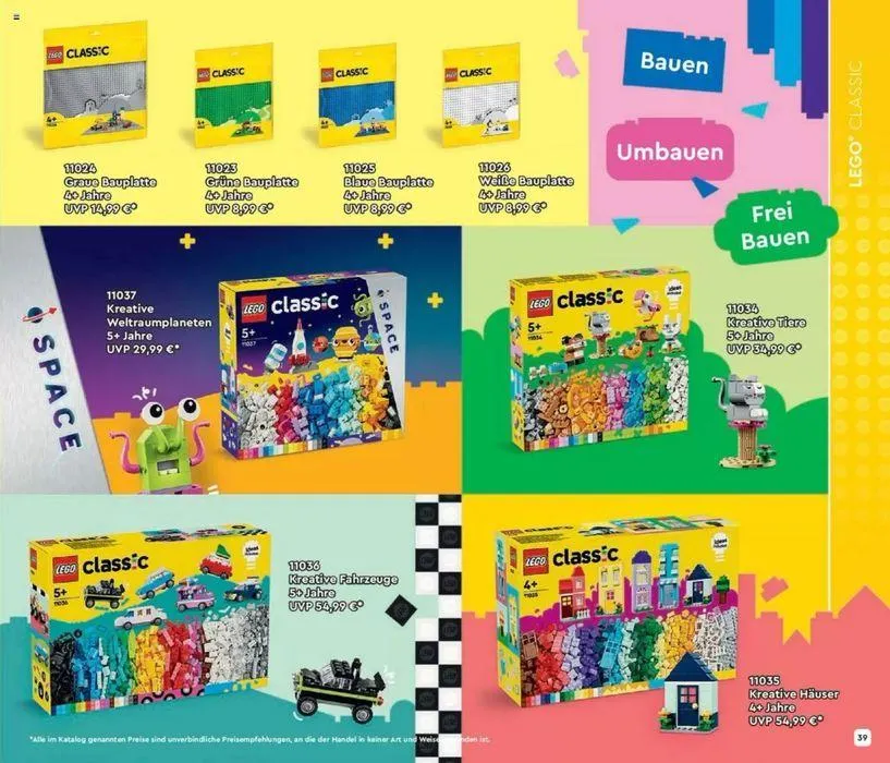 Lego Juni-Dezember 2024 von 14. Juni bis 31. Dezember 2024 - Flugblätt seite  39