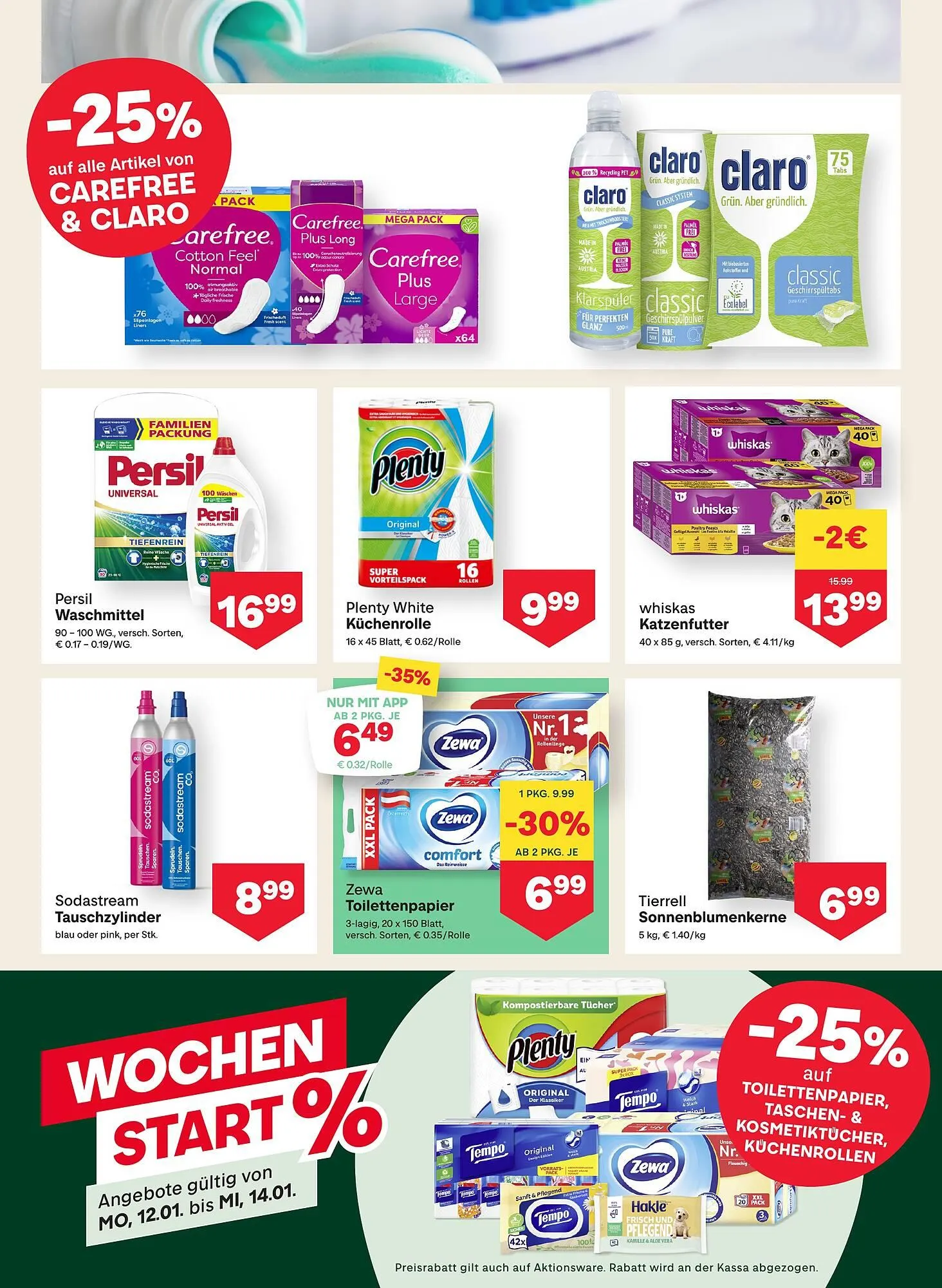 MPreis Flugblatt von 8. Jänner bis 14. Jänner 2026 - Flugblätt seite  11